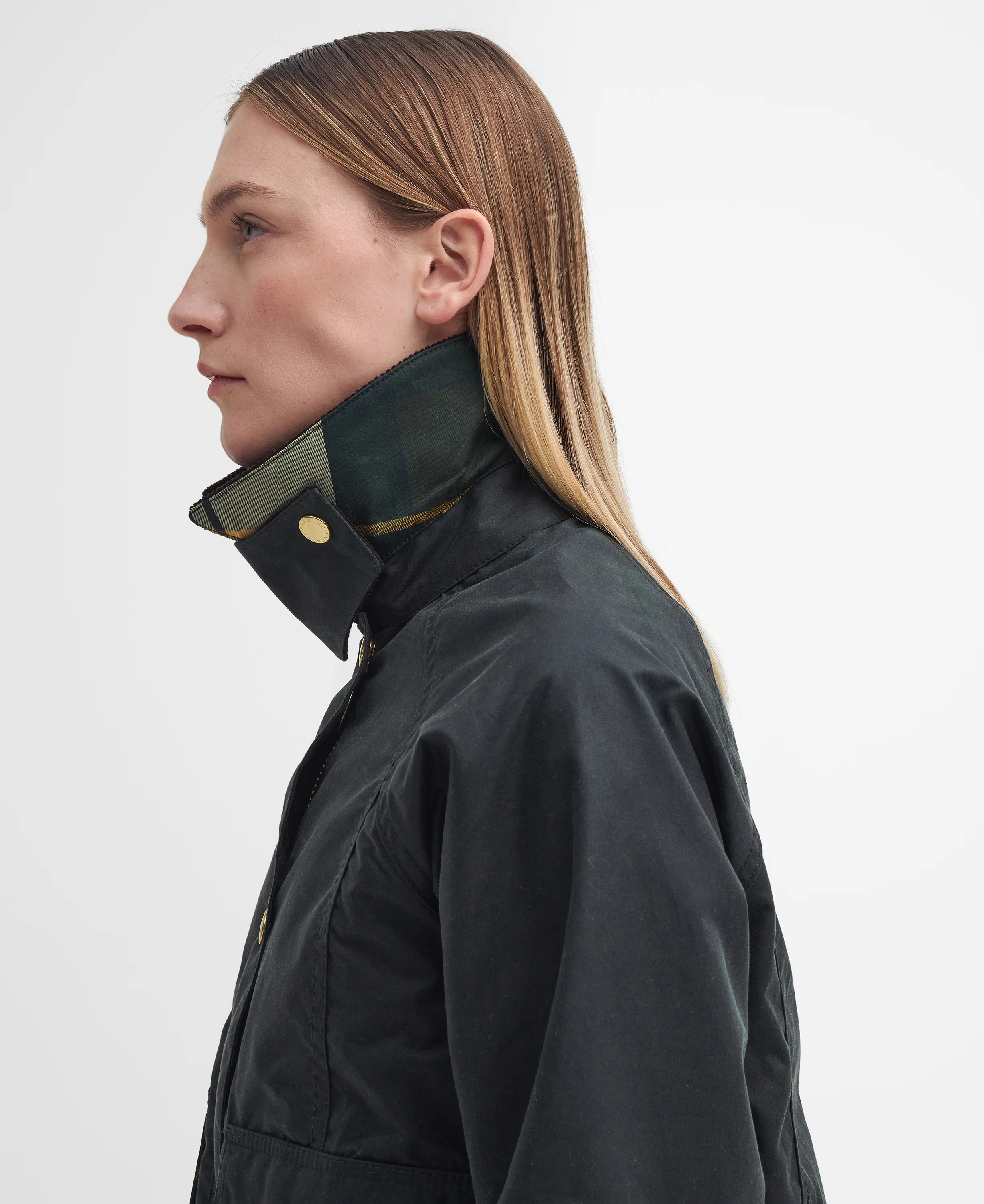 Cropped Beadnell Waxed Jacket - Image 5
