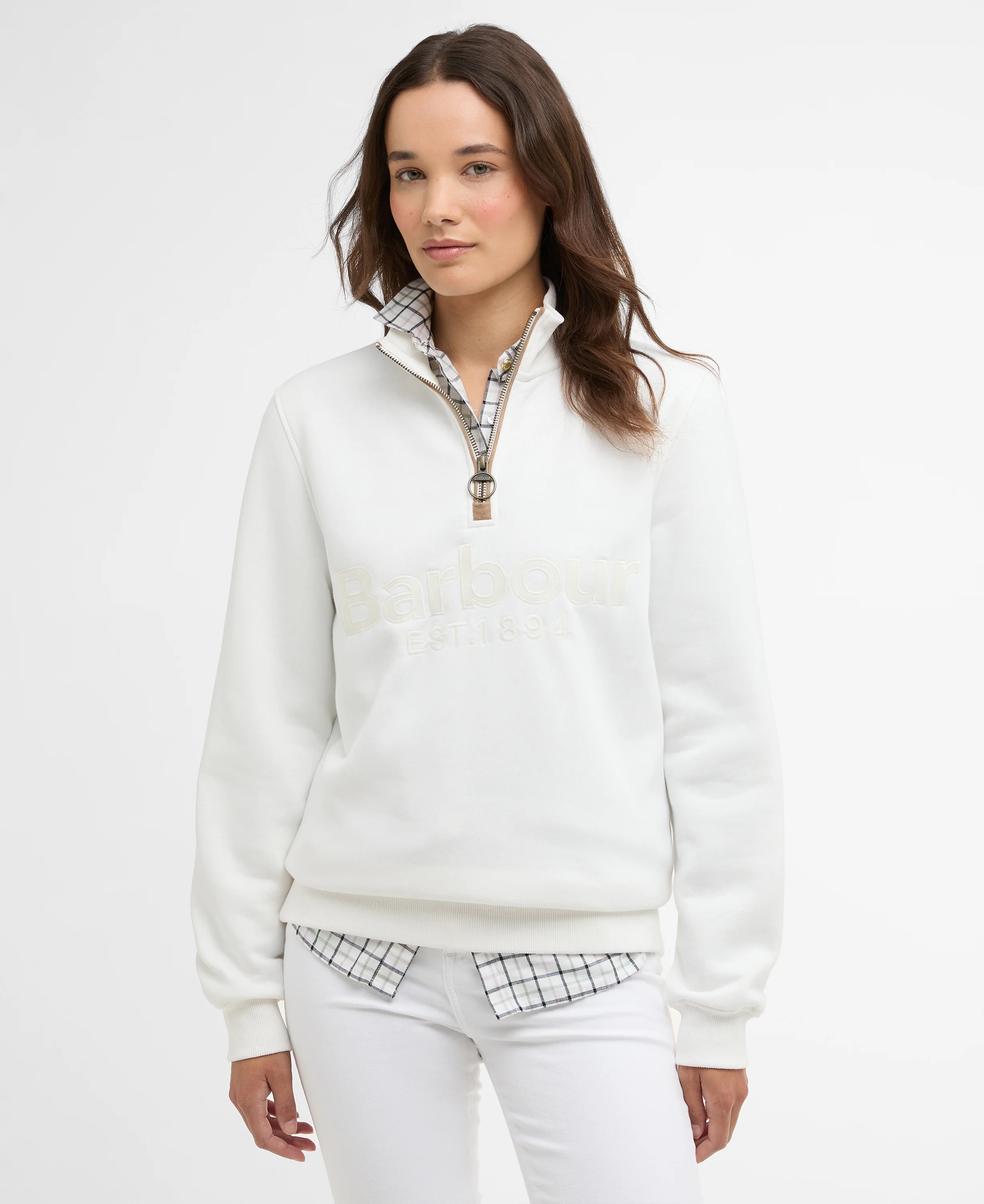 Cynthia Half Zip Sweatshirt - Image 2