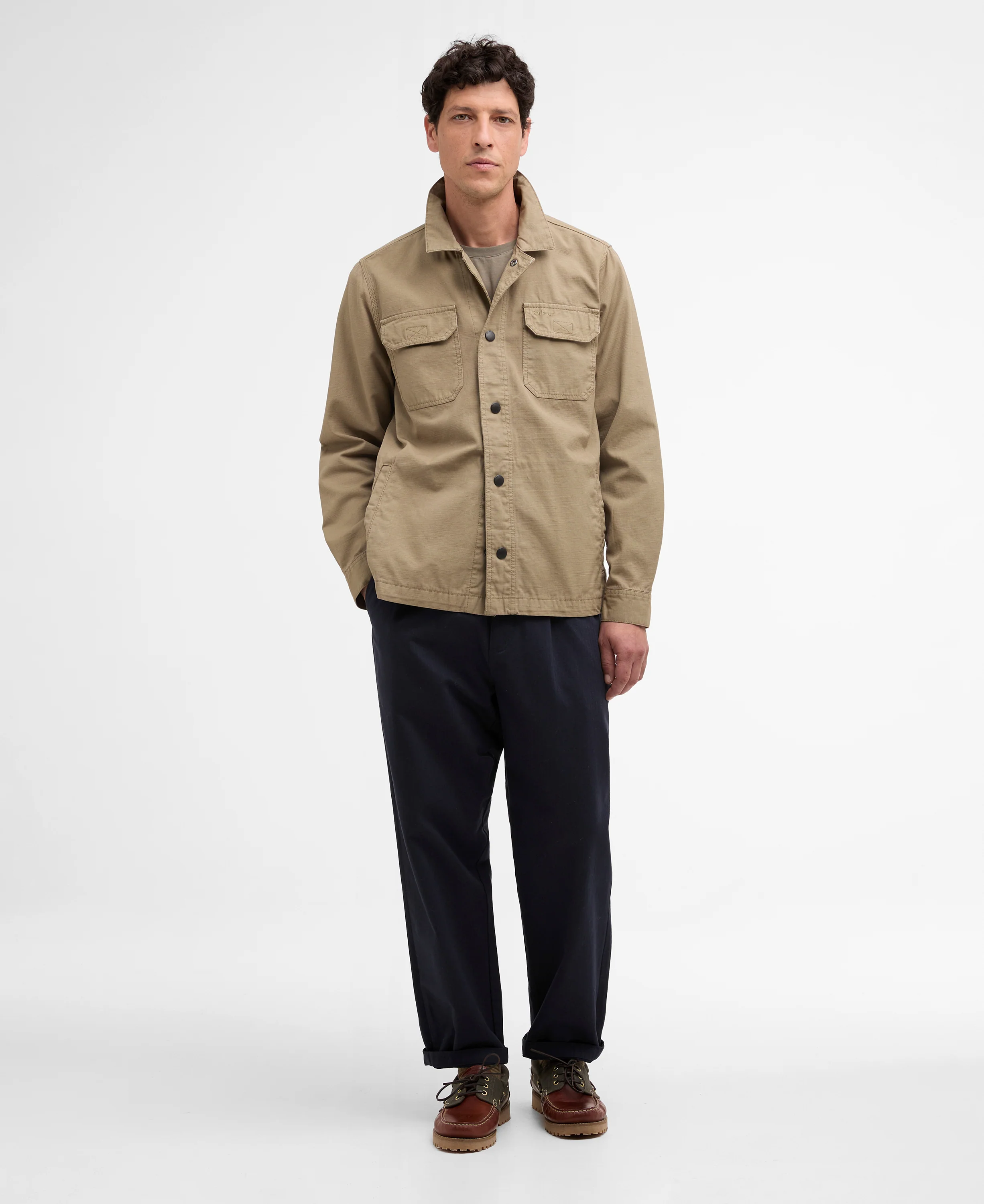 Draftmen Cotton Slub Overshirt - Image 2