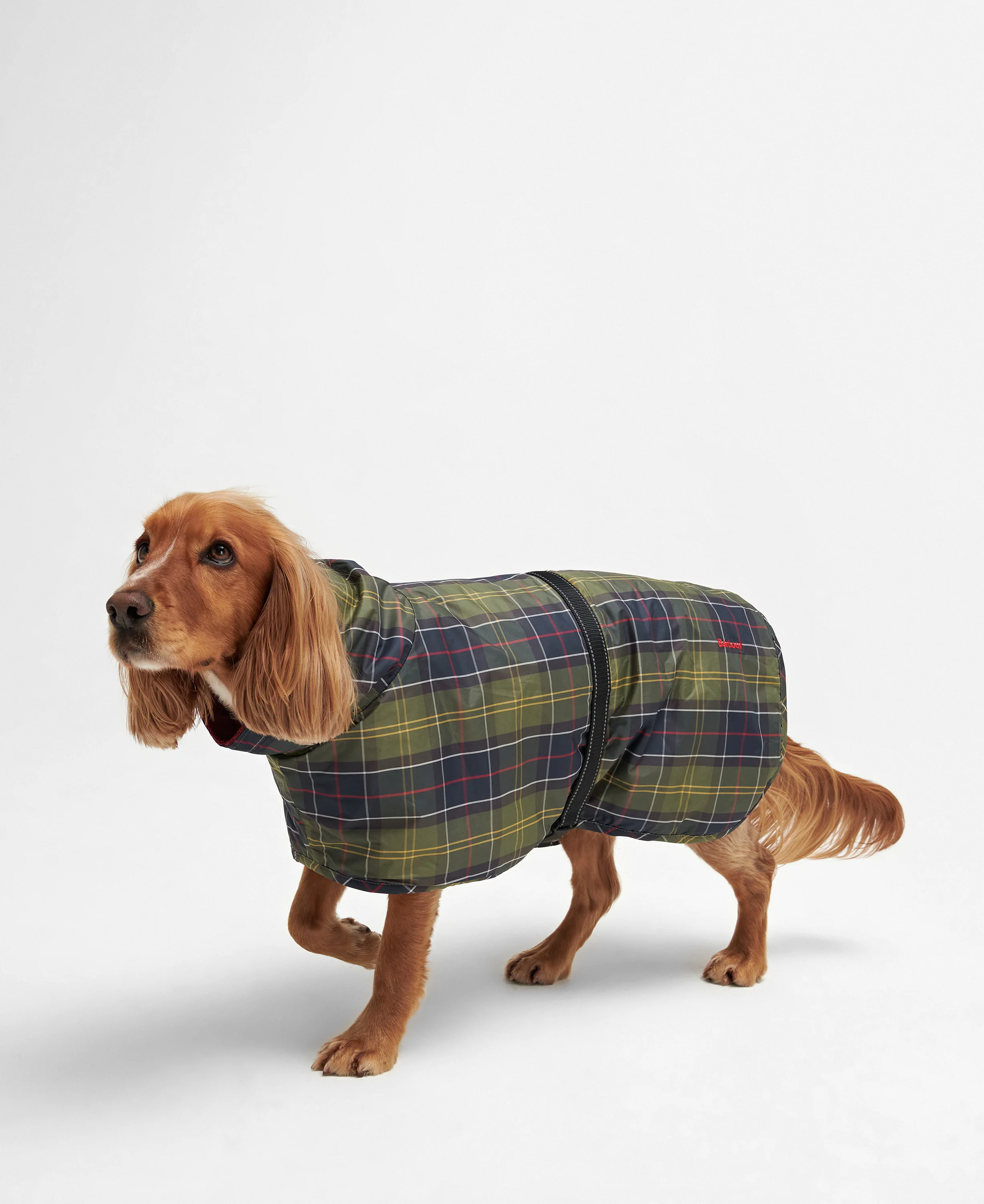 Tartan Dog Drying Robe - Image 2