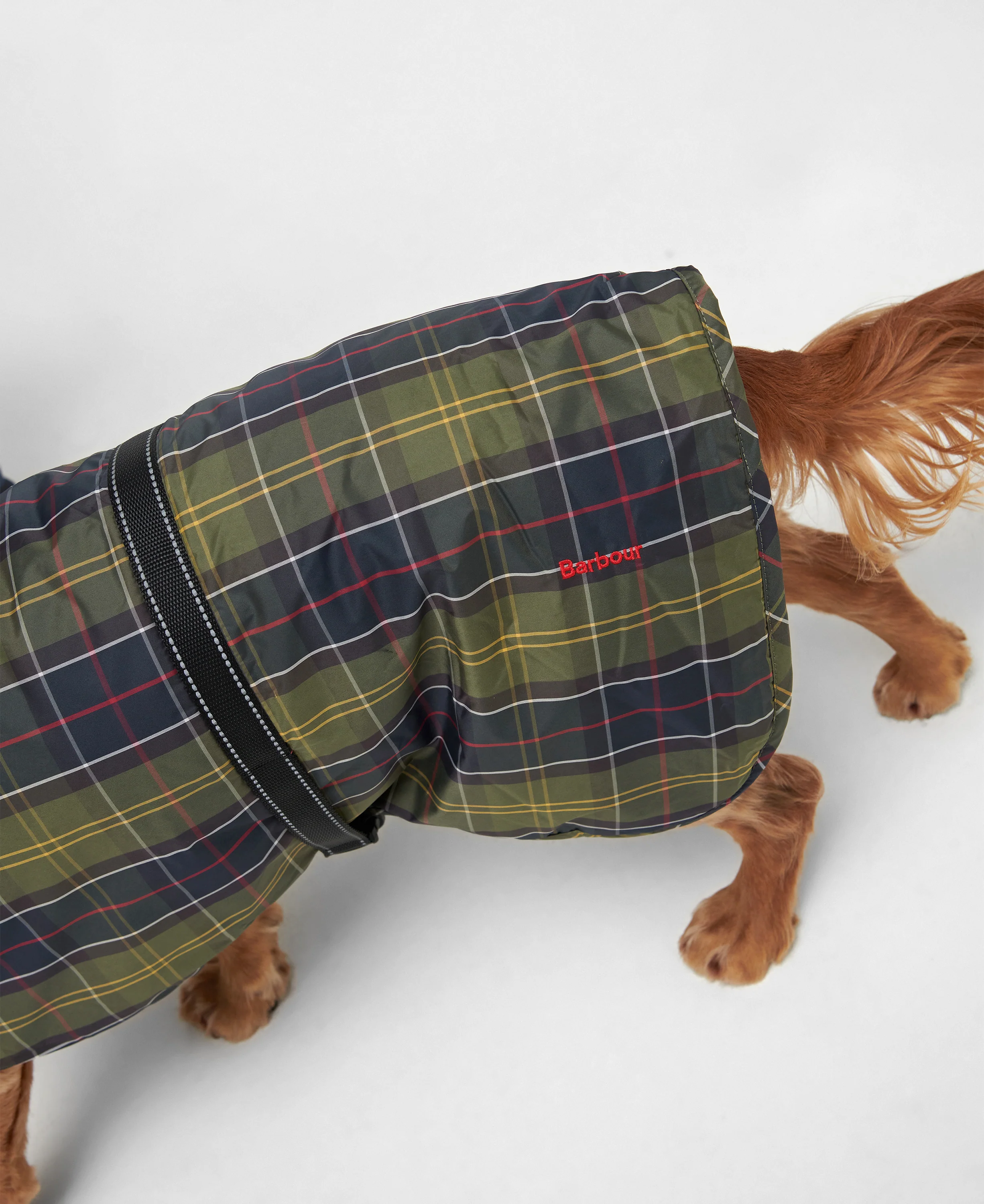 Tartan Dog Drying Robe - Image 4