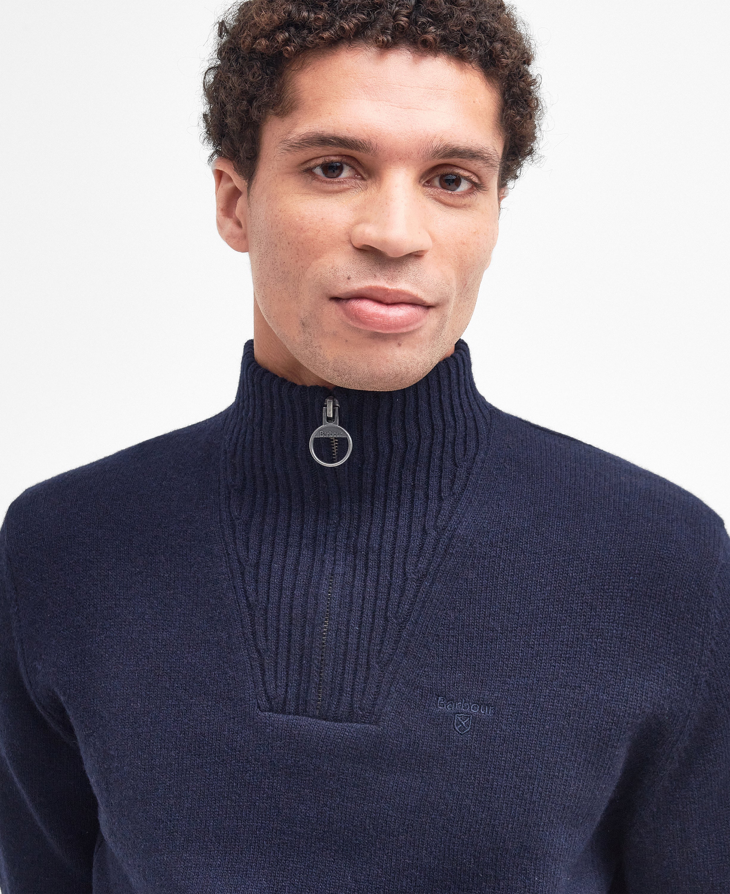 Essential Lambswool Half Zip Jumper - Image 17