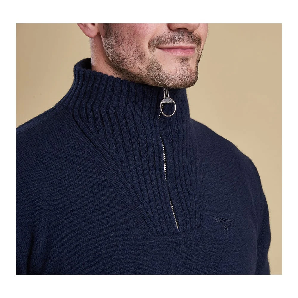 Essential Lambswool Half Zip Jumper - Image 18