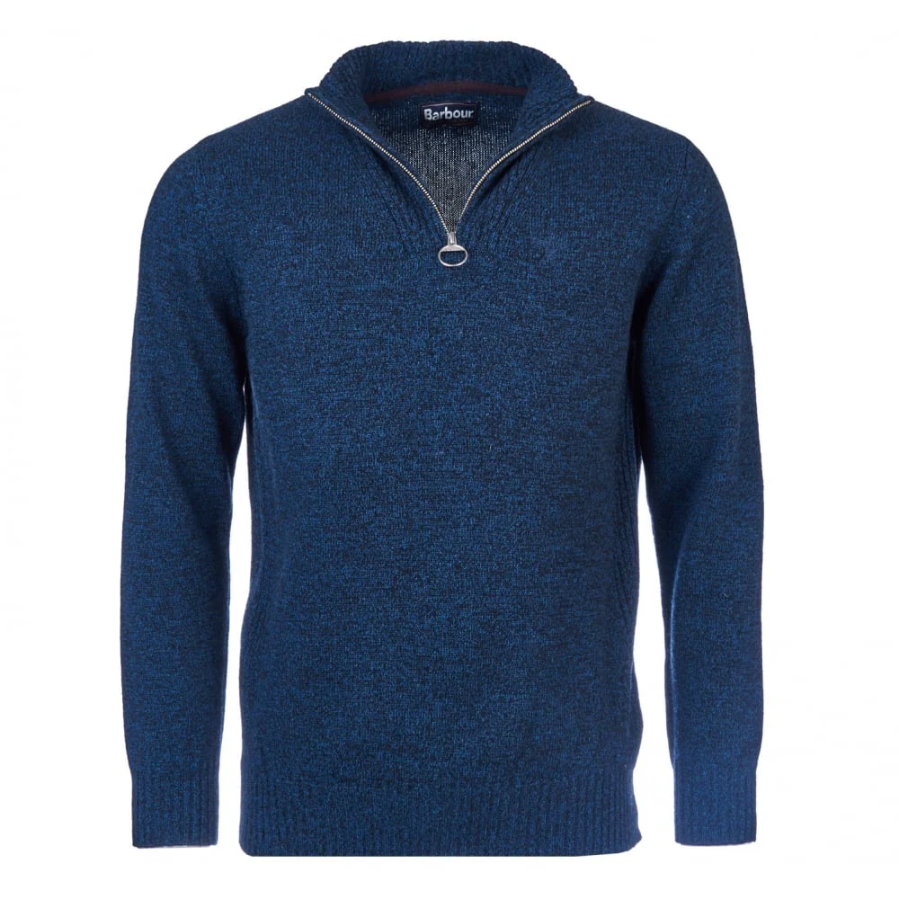 Essential Lambswool Half Zip Jumper - Image 3