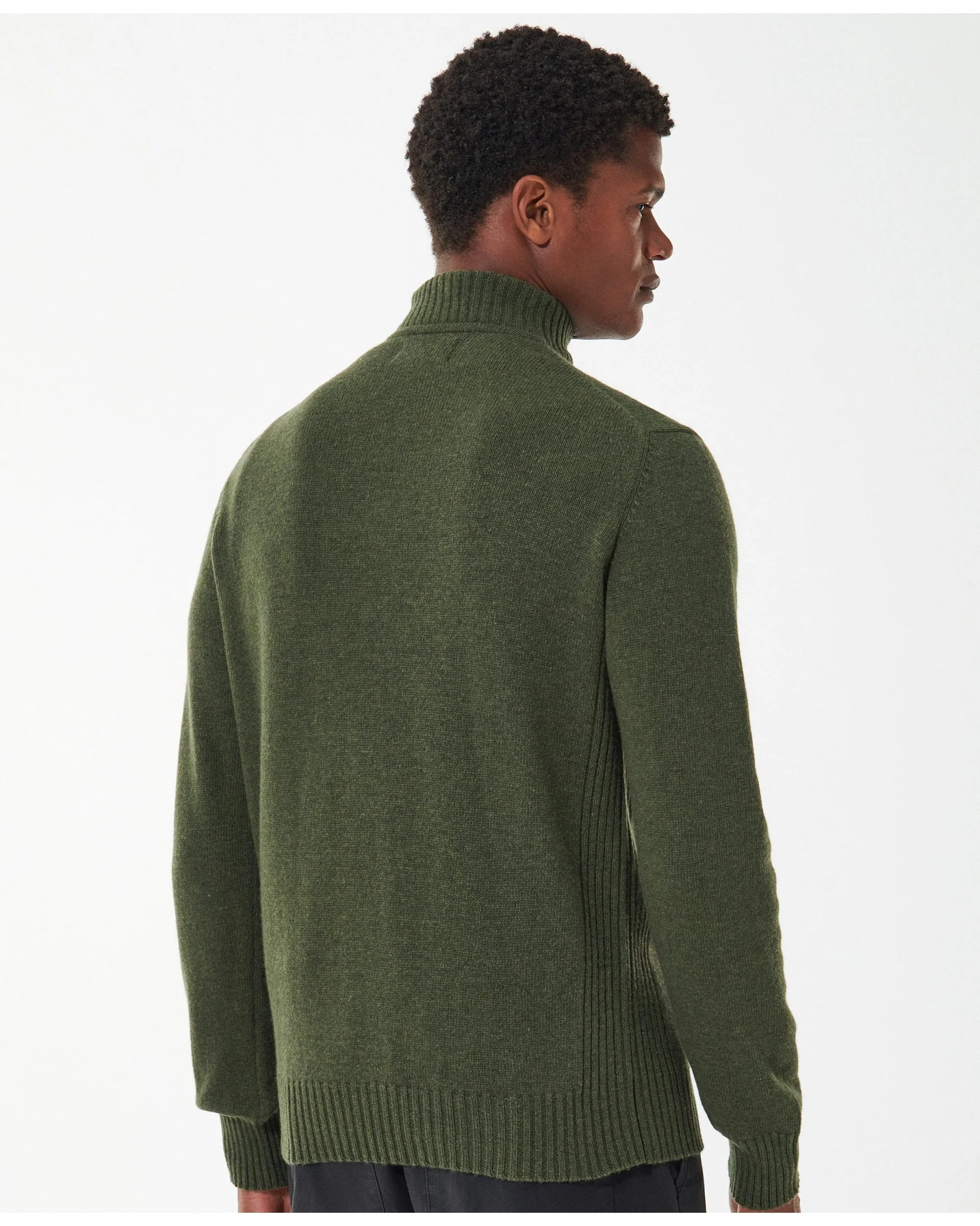 Essential Lambswool Half Zip Jumper - Image 9