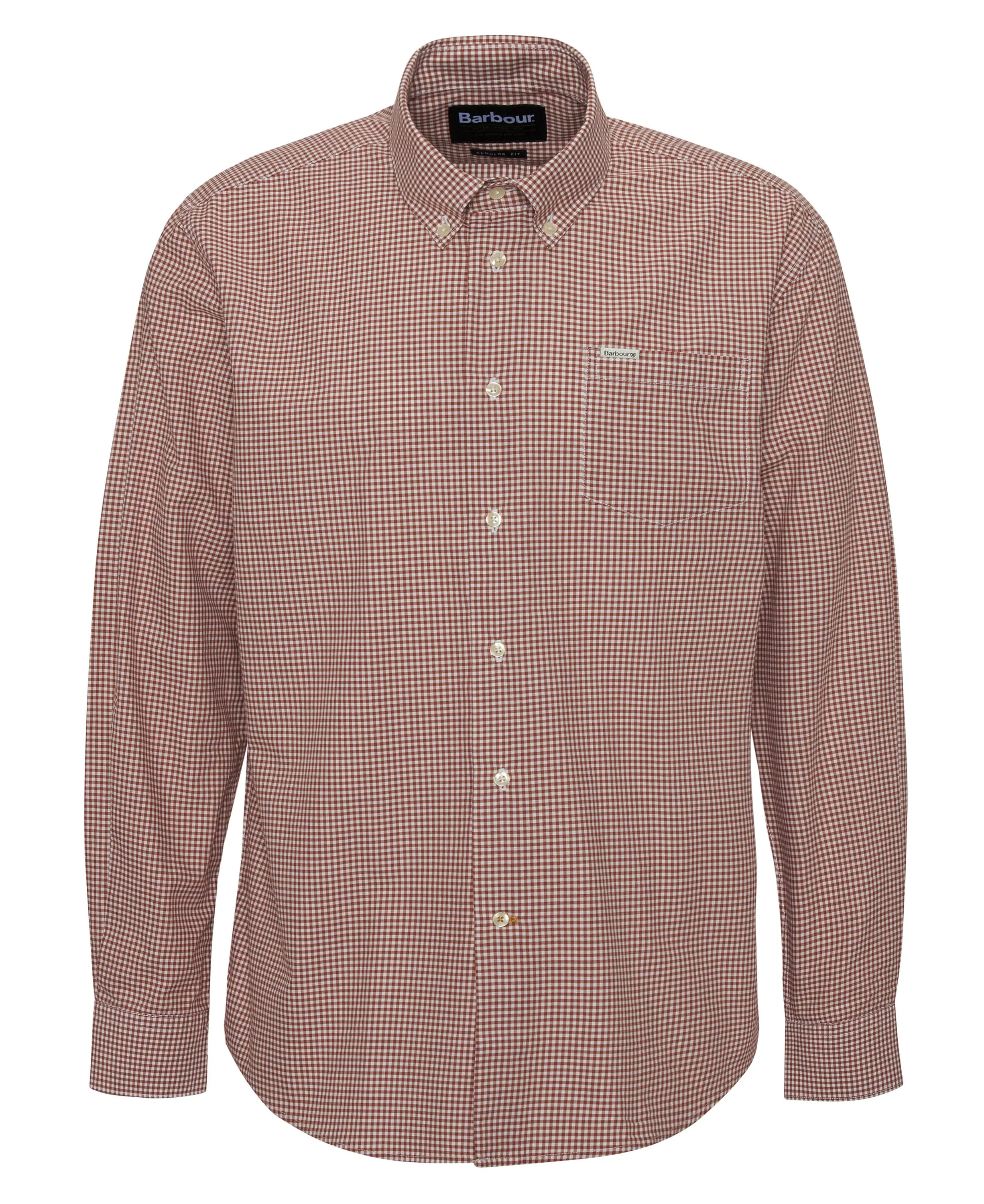 Finwell Gingham Tailored Fit Shirt - Image 4