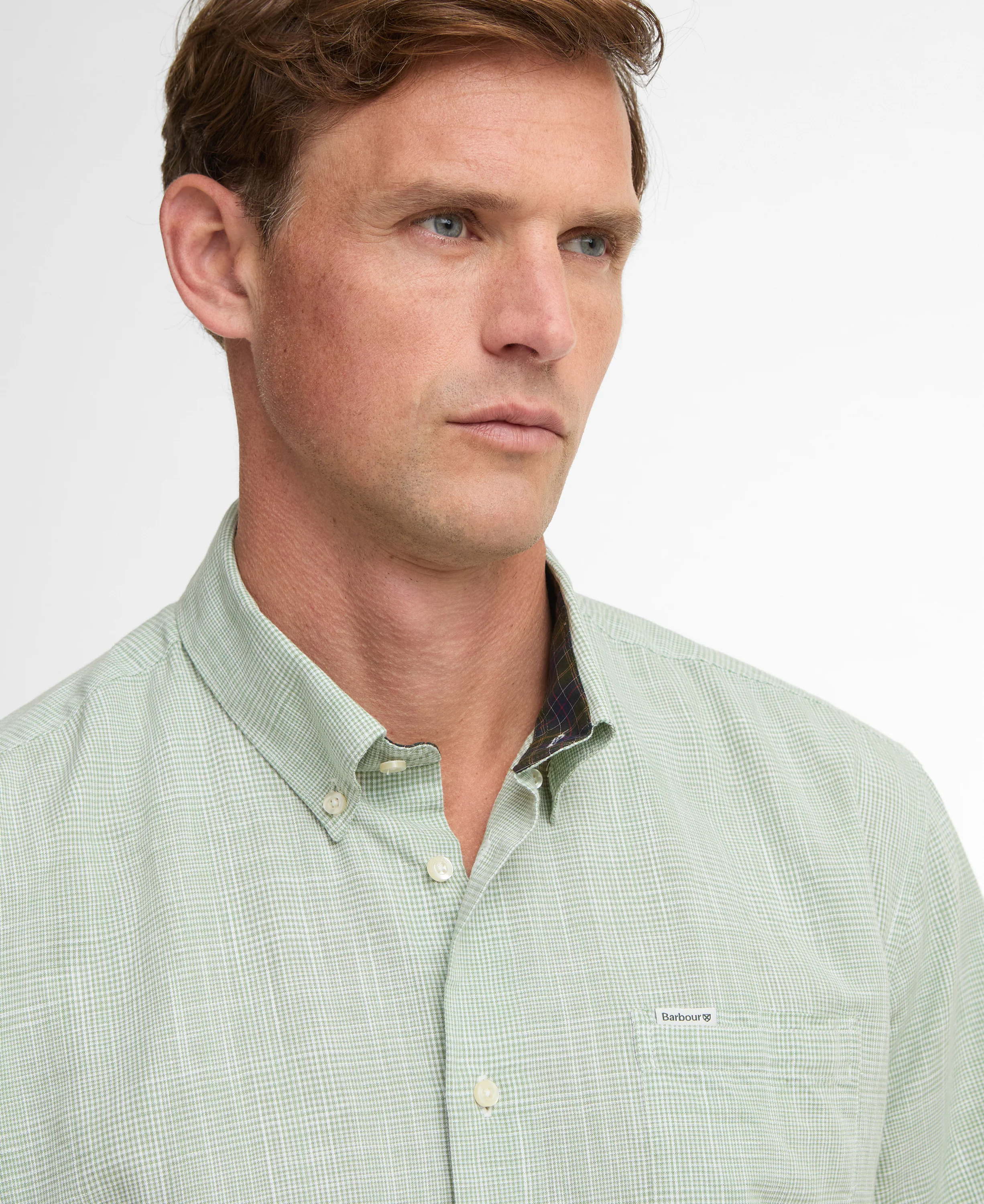 Fleming Linen Blend Regular Short Sleeve Shirt - Image 10