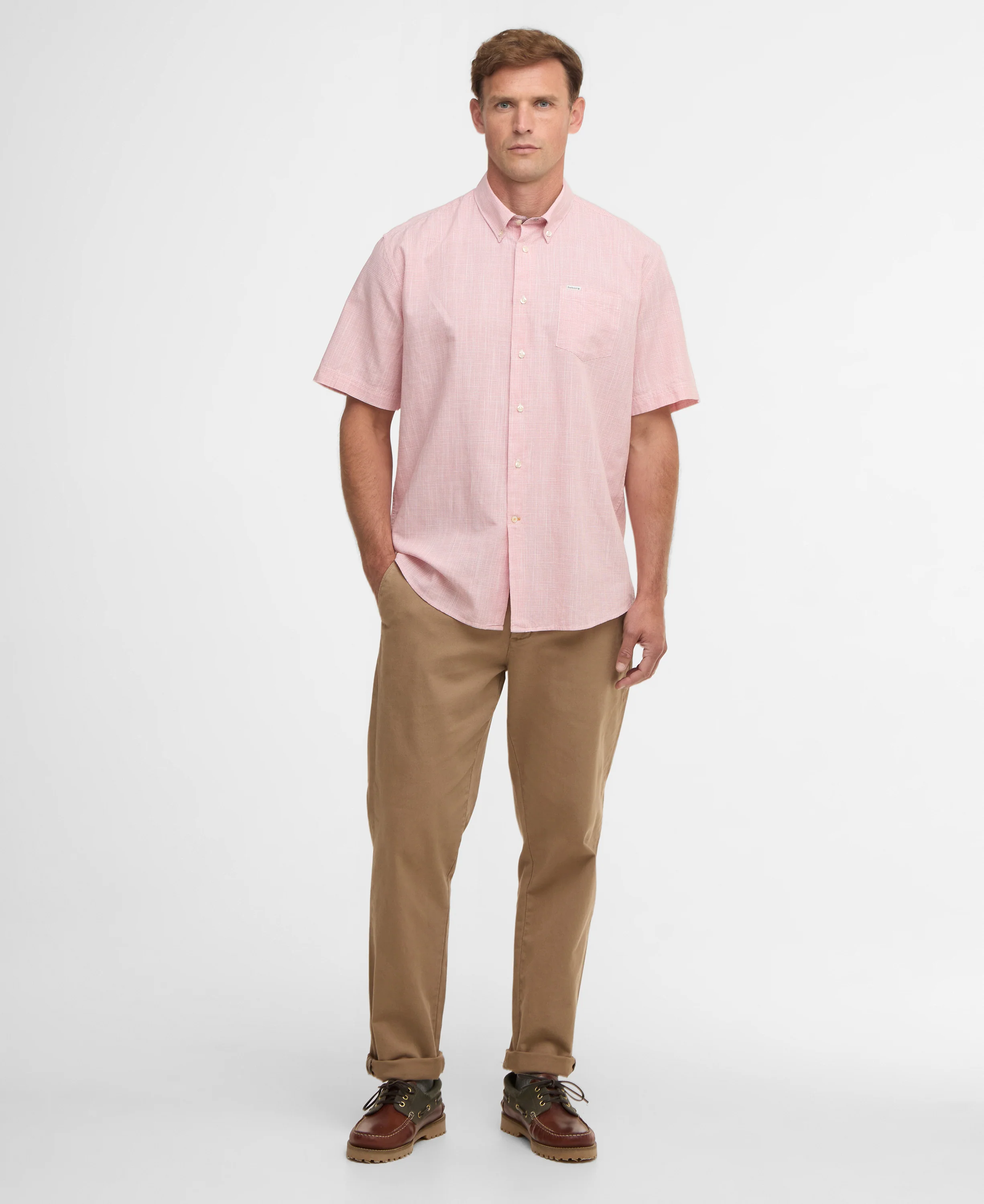 Fleming Linen Blend Regular Short Sleeve Shirt - Image 2