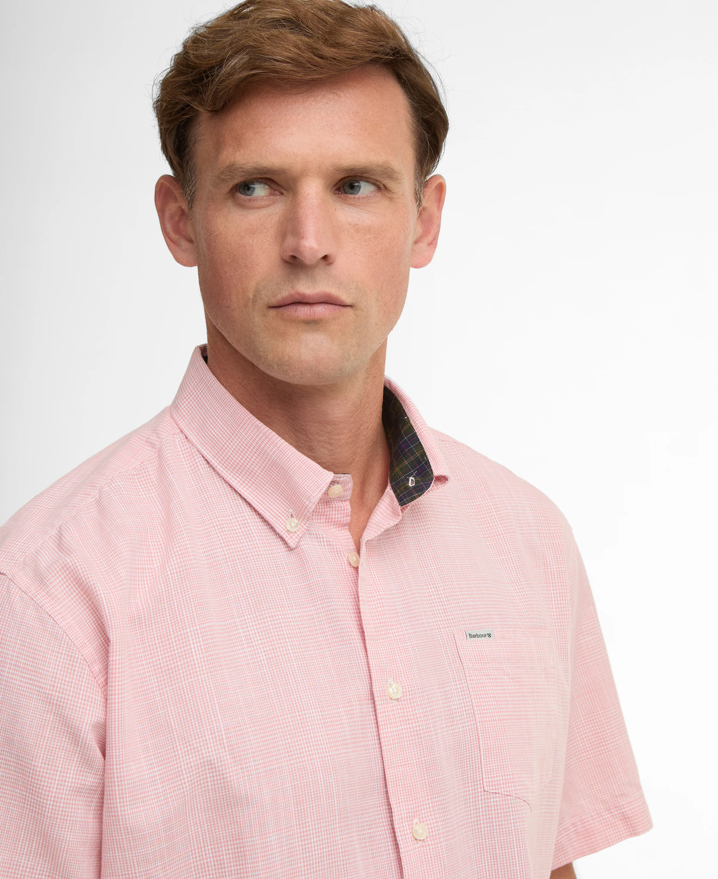 Fleming Linen Blend Regular Short Sleeve Shirt - Image 3