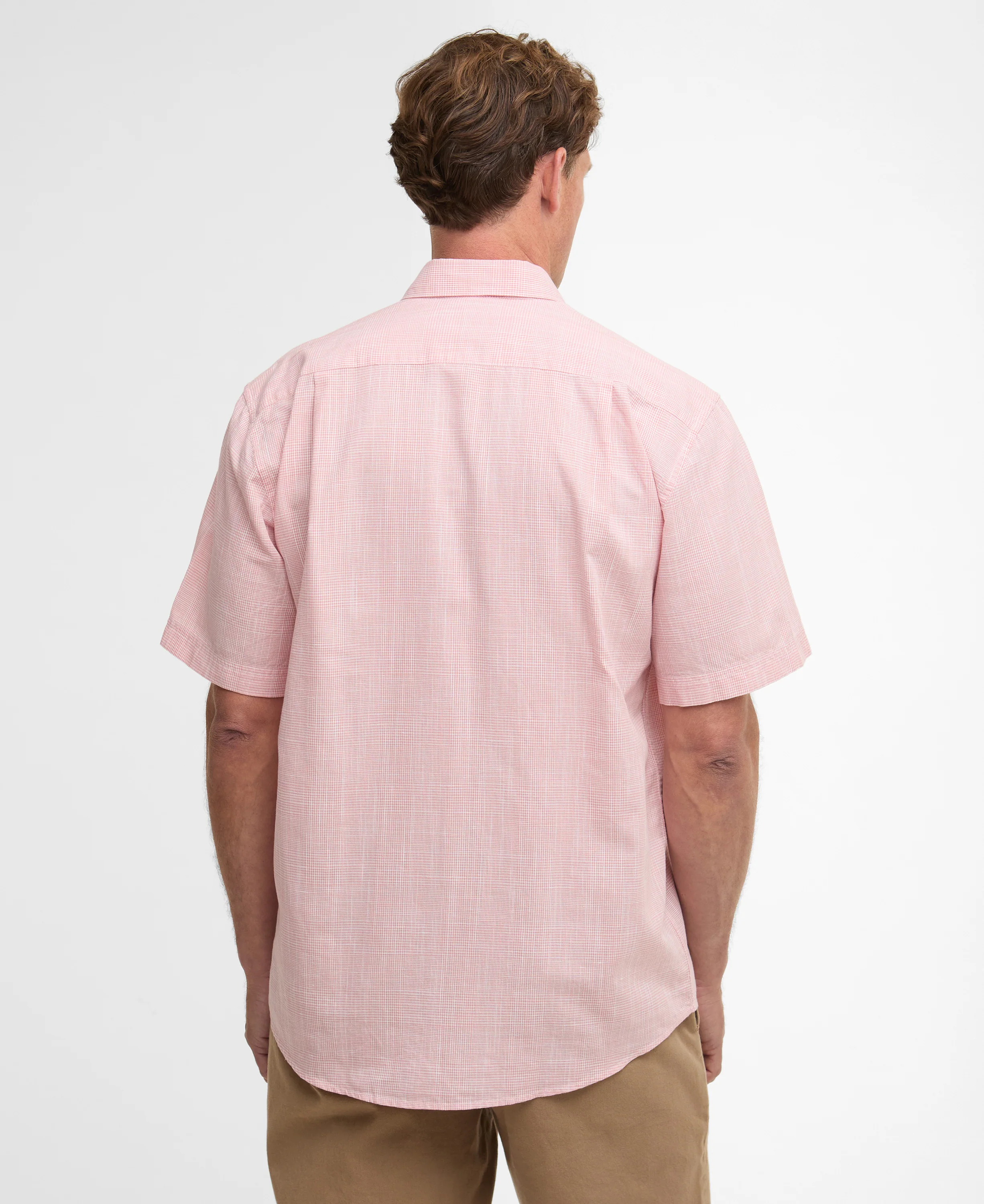 Fleming Linen Blend Regular Short Sleeve Shirt - Image 4