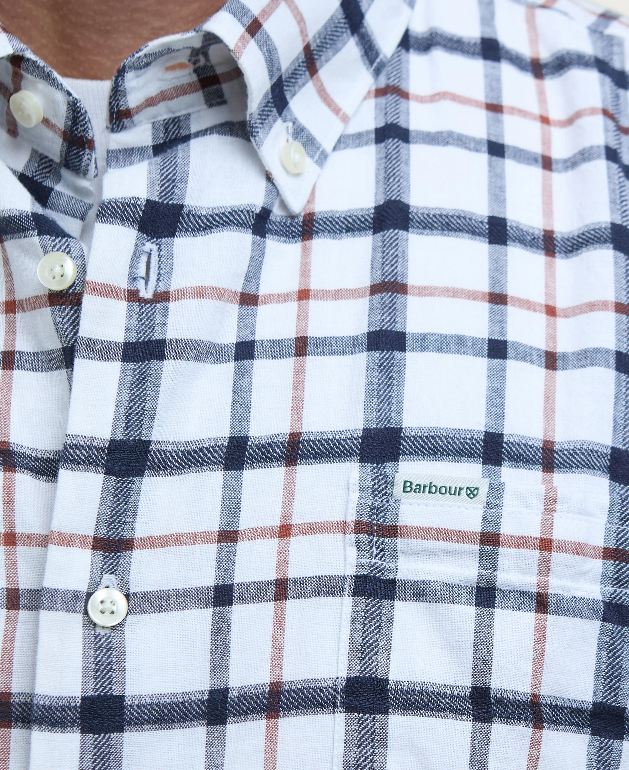 Glover Short Sleeve Linen Blend Regular Fit Shirt - Image 13