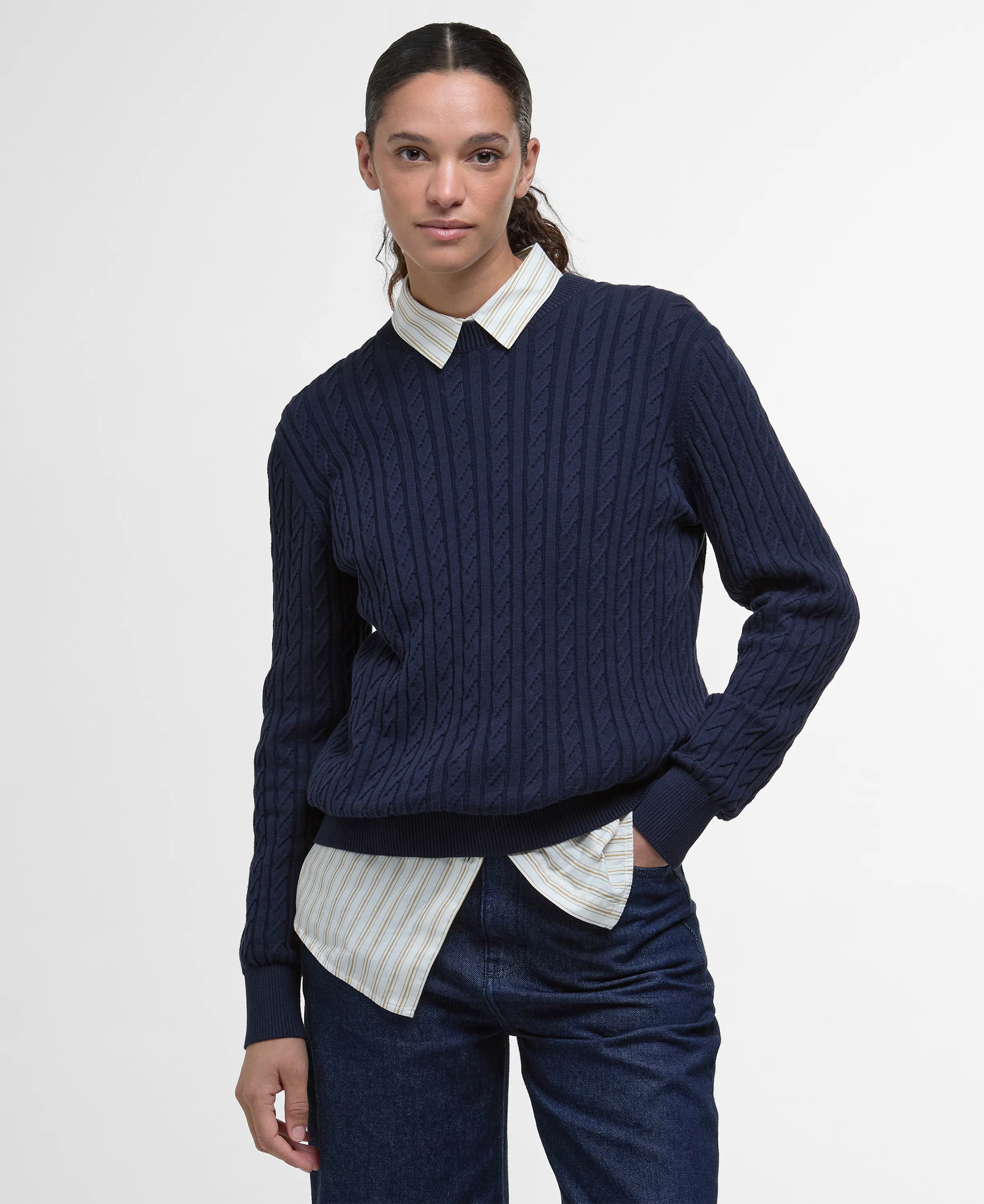 Hartland Crew Knitted Jumper - Image 10