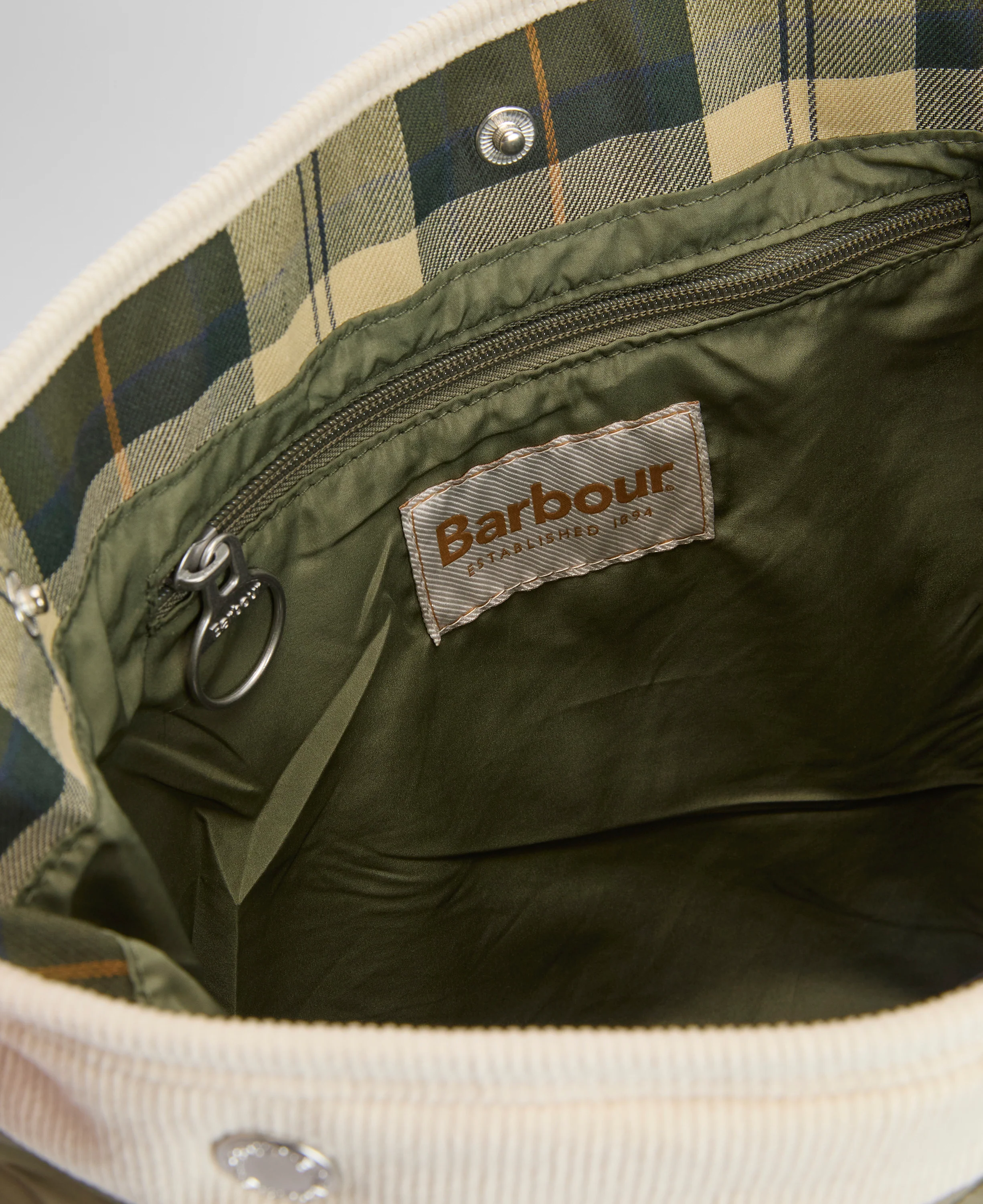 Healy Tote Bag - Bleached Olive - Image 4