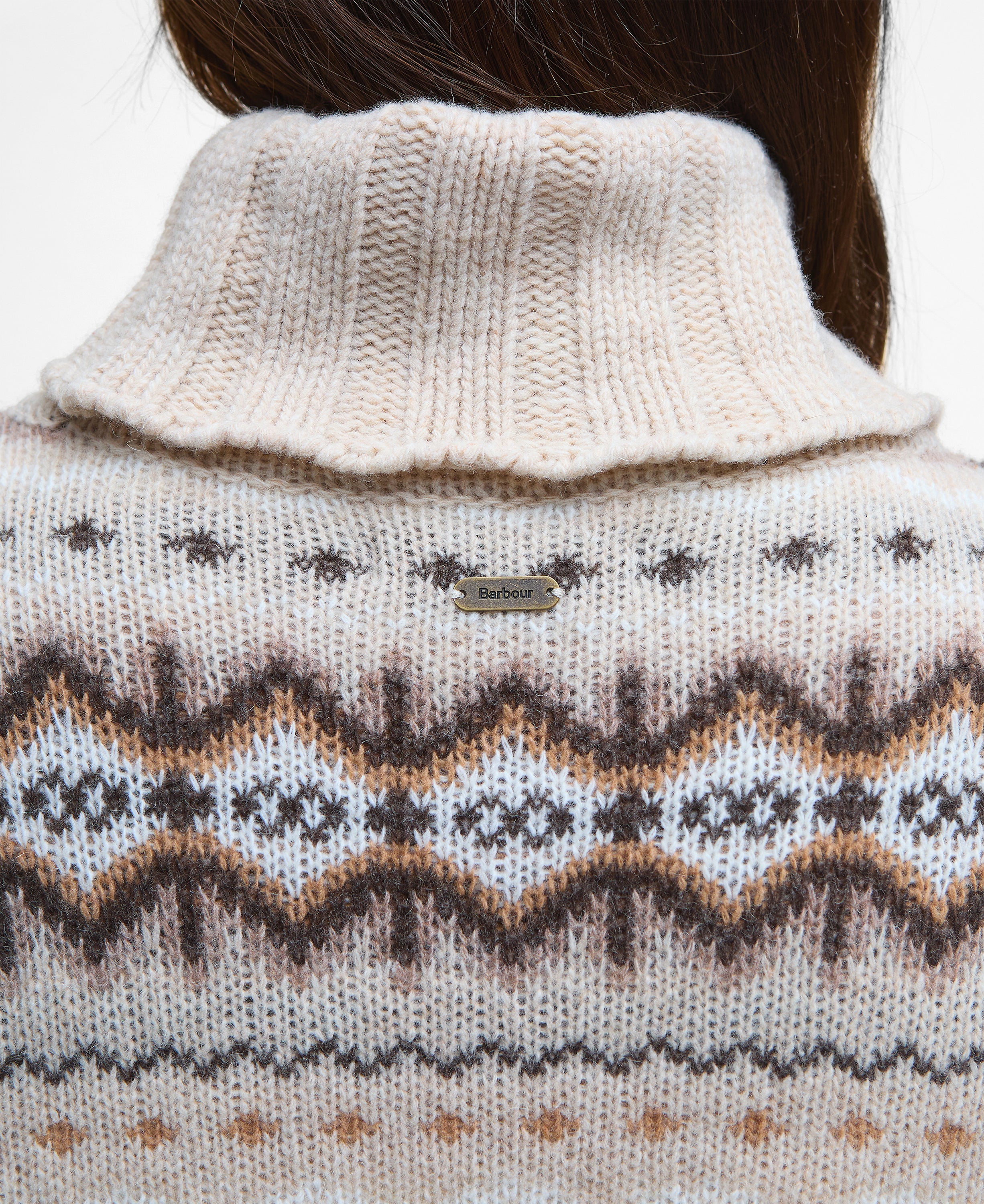 Helen Fair isle Roll-Neck Jumper - Image 13