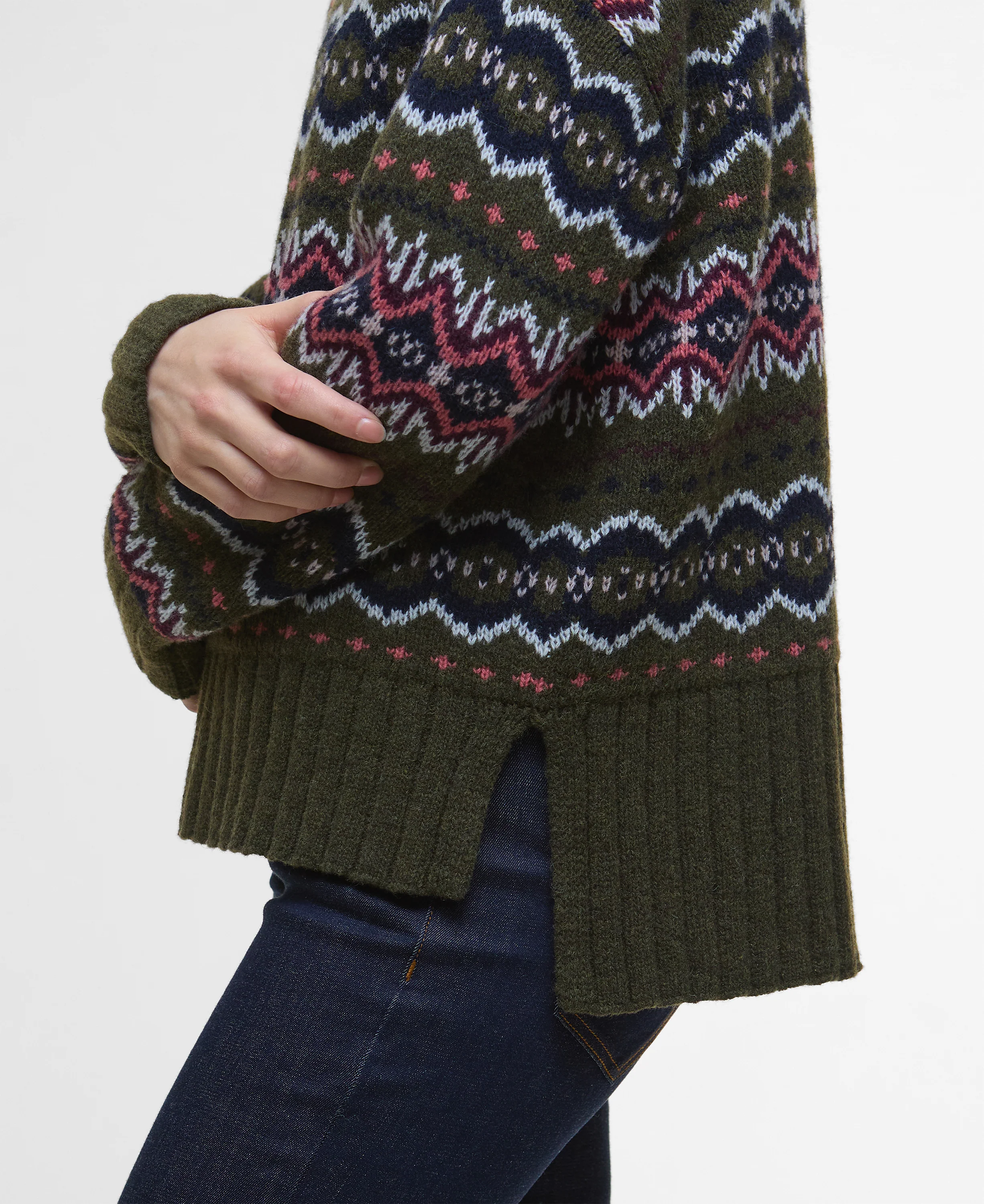 Helen Fair isle Roll-Neck Jumper - Image 20