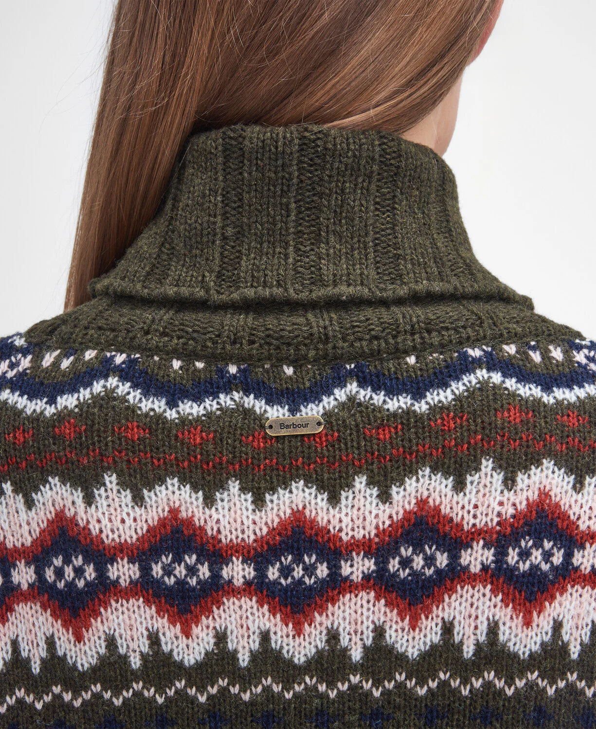 Helen Fair isle Roll-Neck Jumper - Image 6