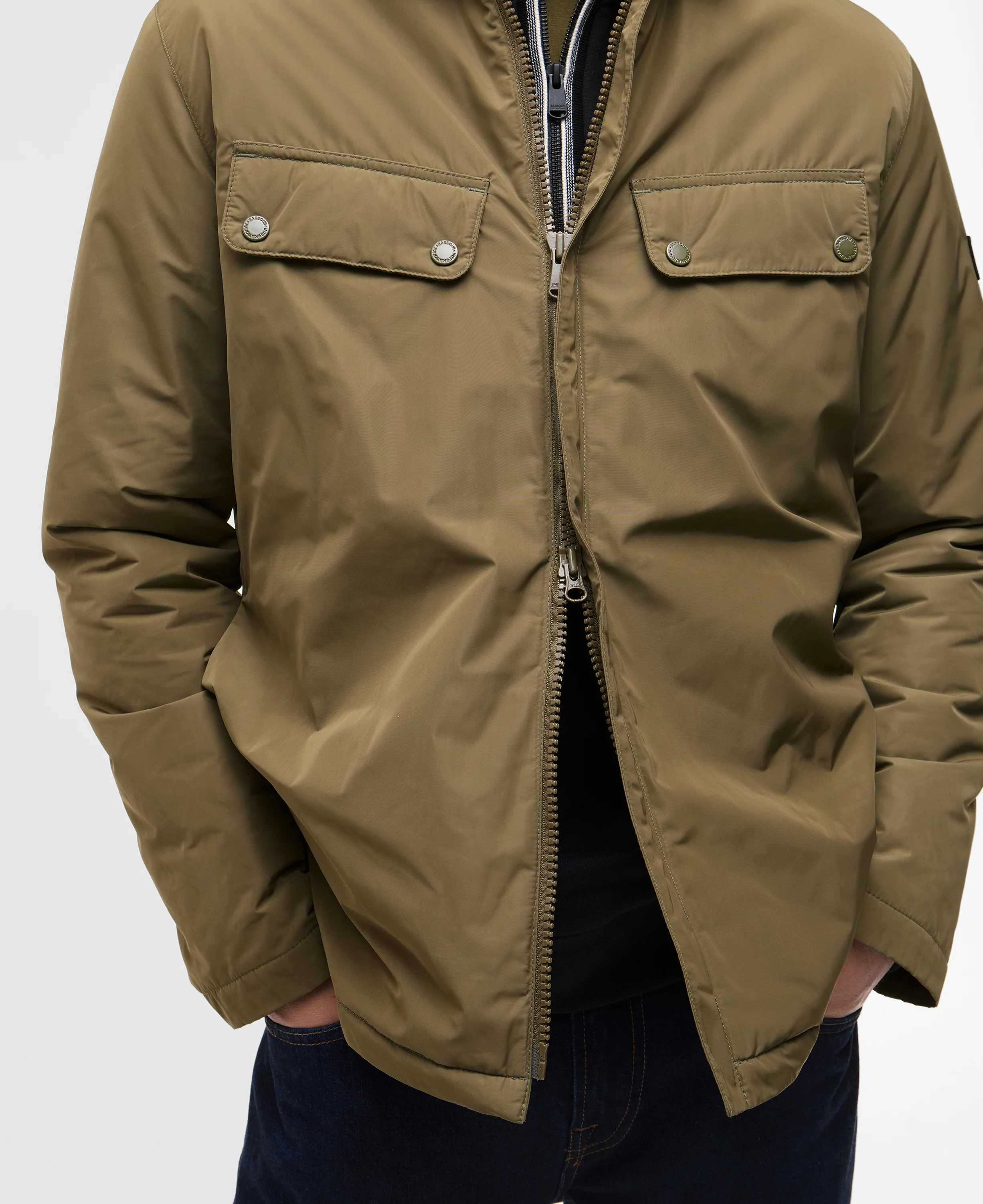 Padded Ariel Shirt Jacket - Image 7