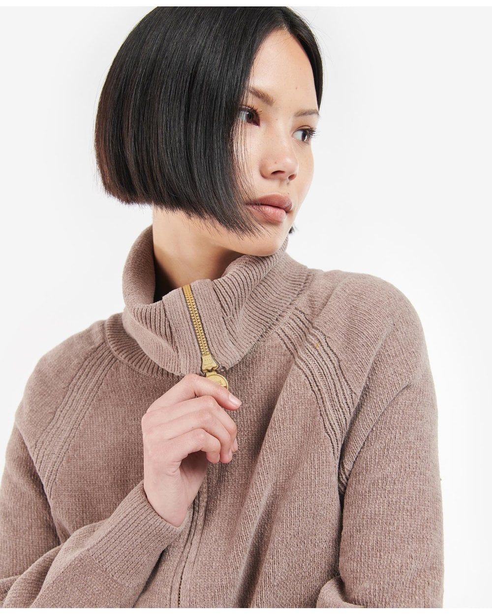 Romana Full Zip Knit Jumper - Image 6