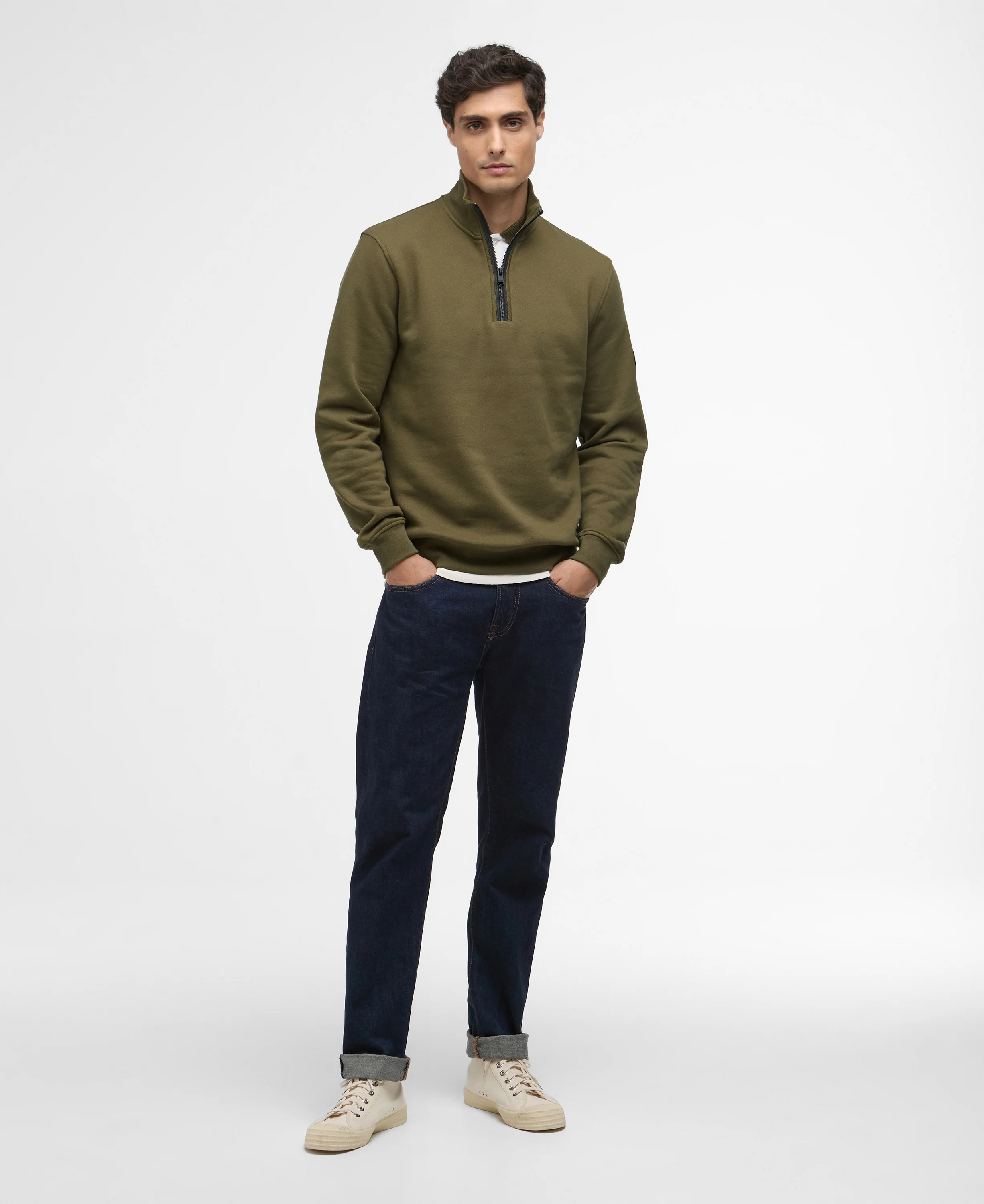 Rufforth Half Zip Sweatshirt - Image 3