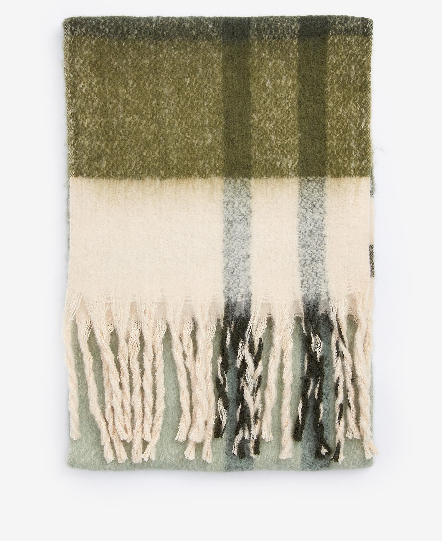 Isla Tartan Boucle Scarf - Image 15