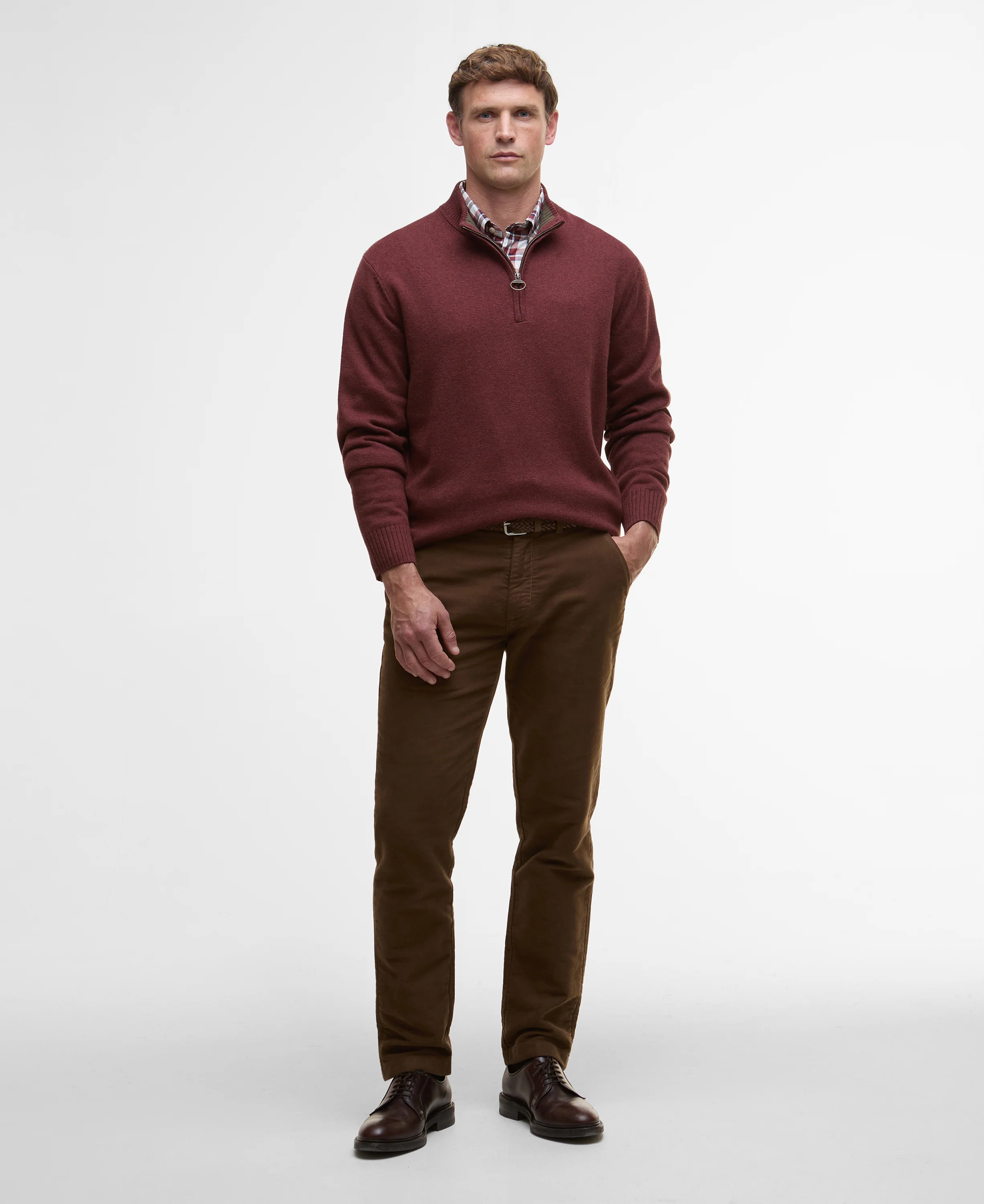 Kelson Half Zip Knitted Jumper - Image 8