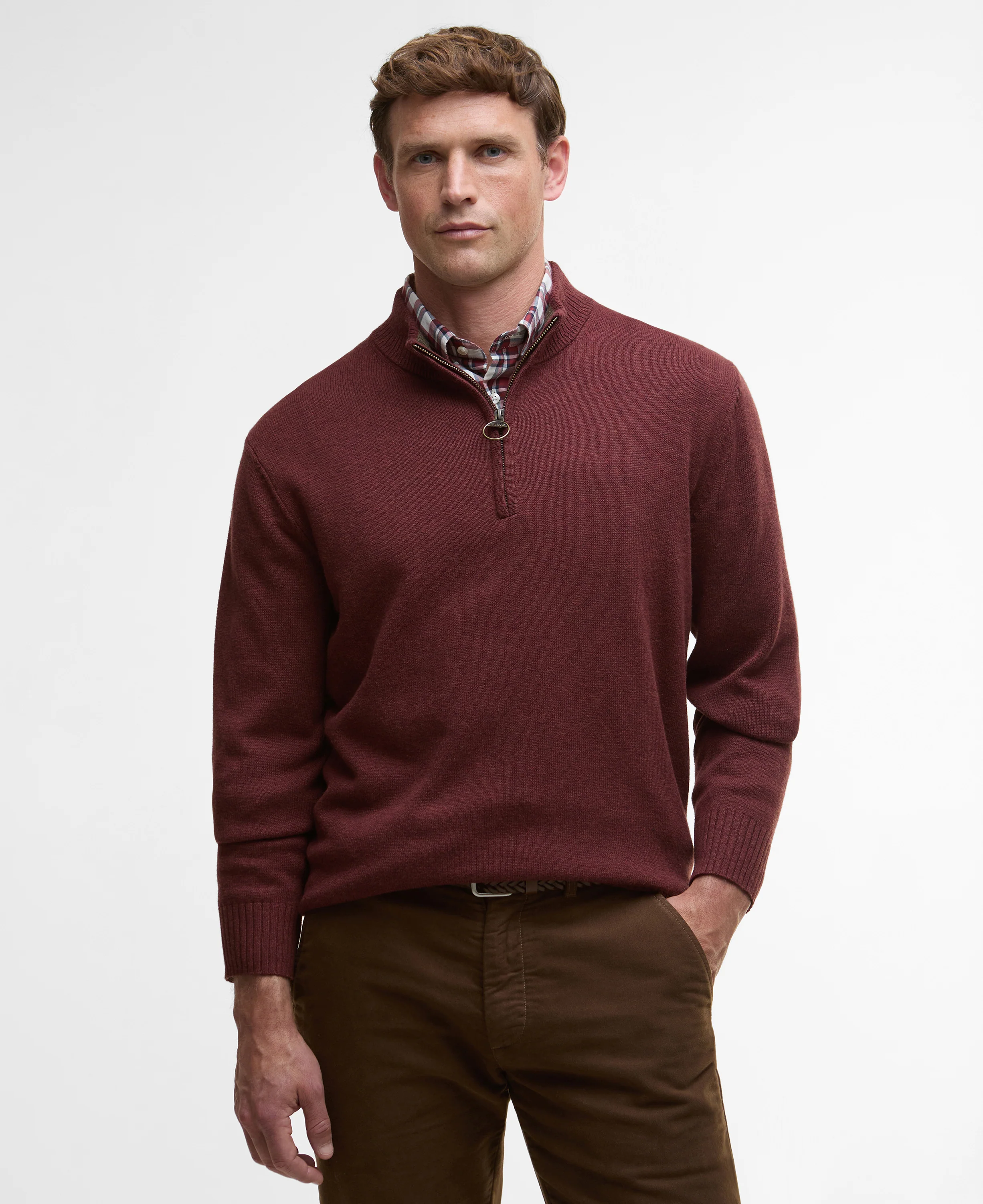Kelson Half Zip Knitted Jumper - Image 9