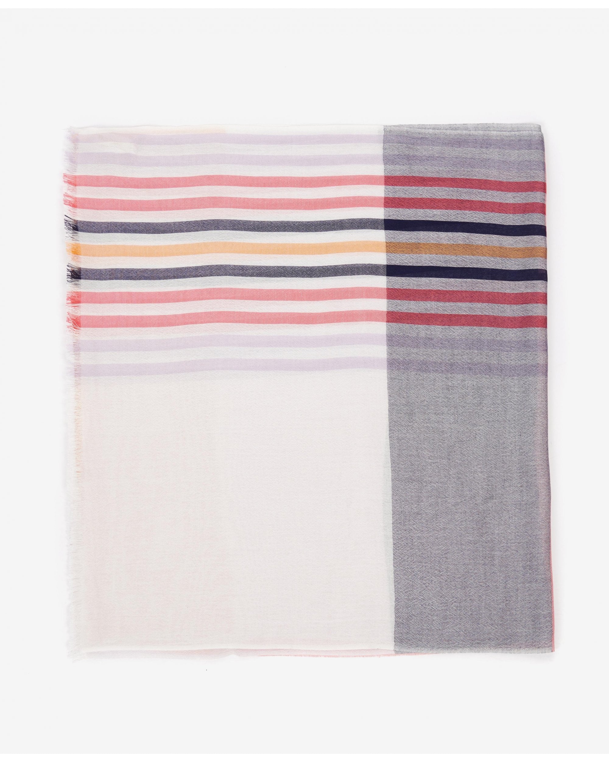 Kendra Check & Stripe Scarf - Image 5