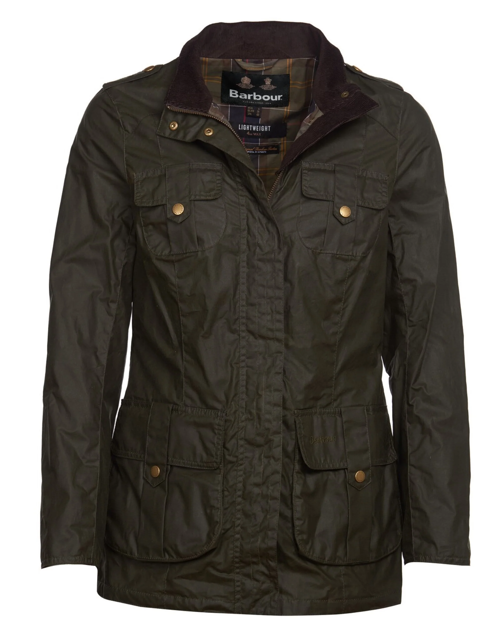 Ladies Defence Lightweight Wax Jacket - Image 10