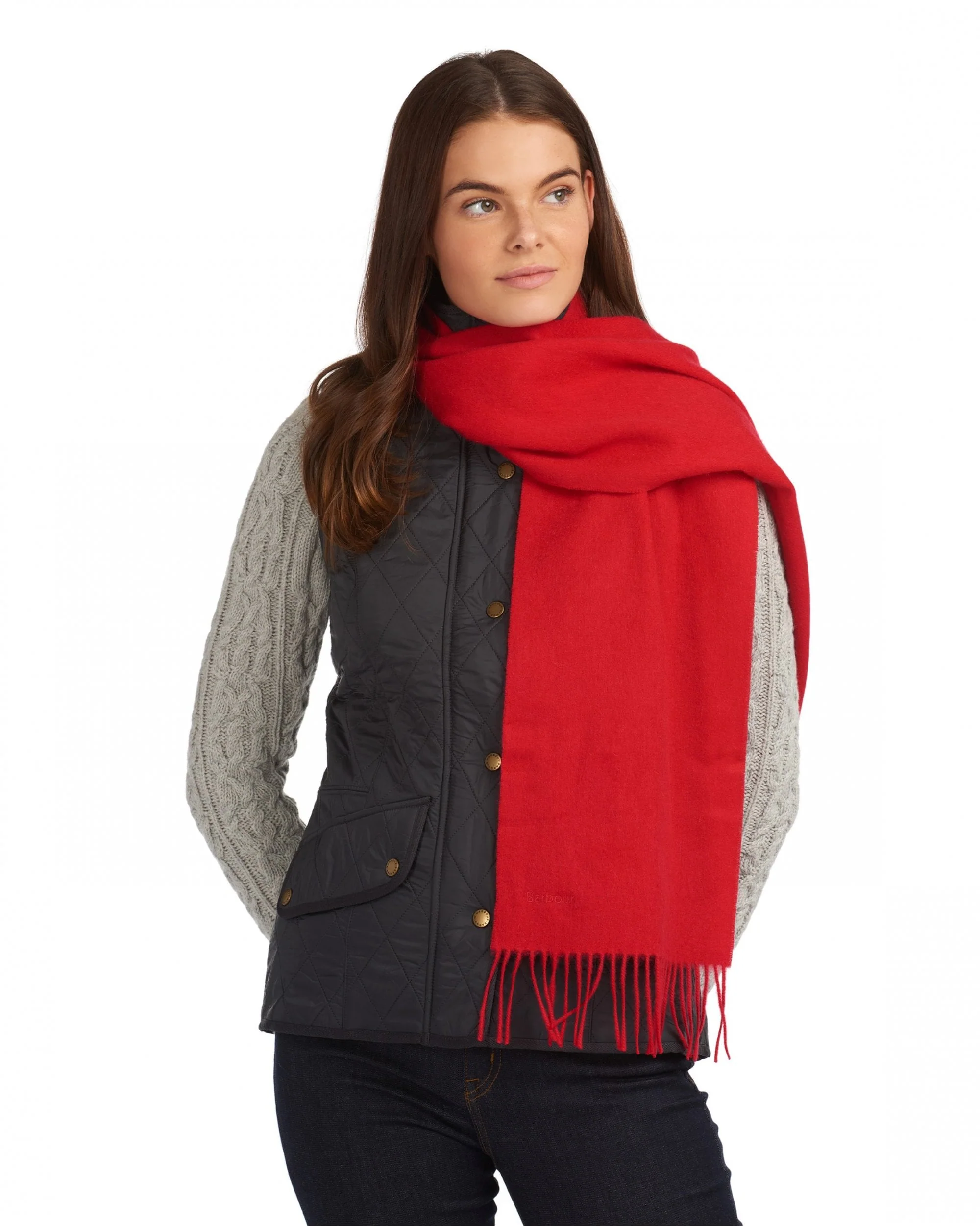 Lambswool Woven Scarf - Image 29