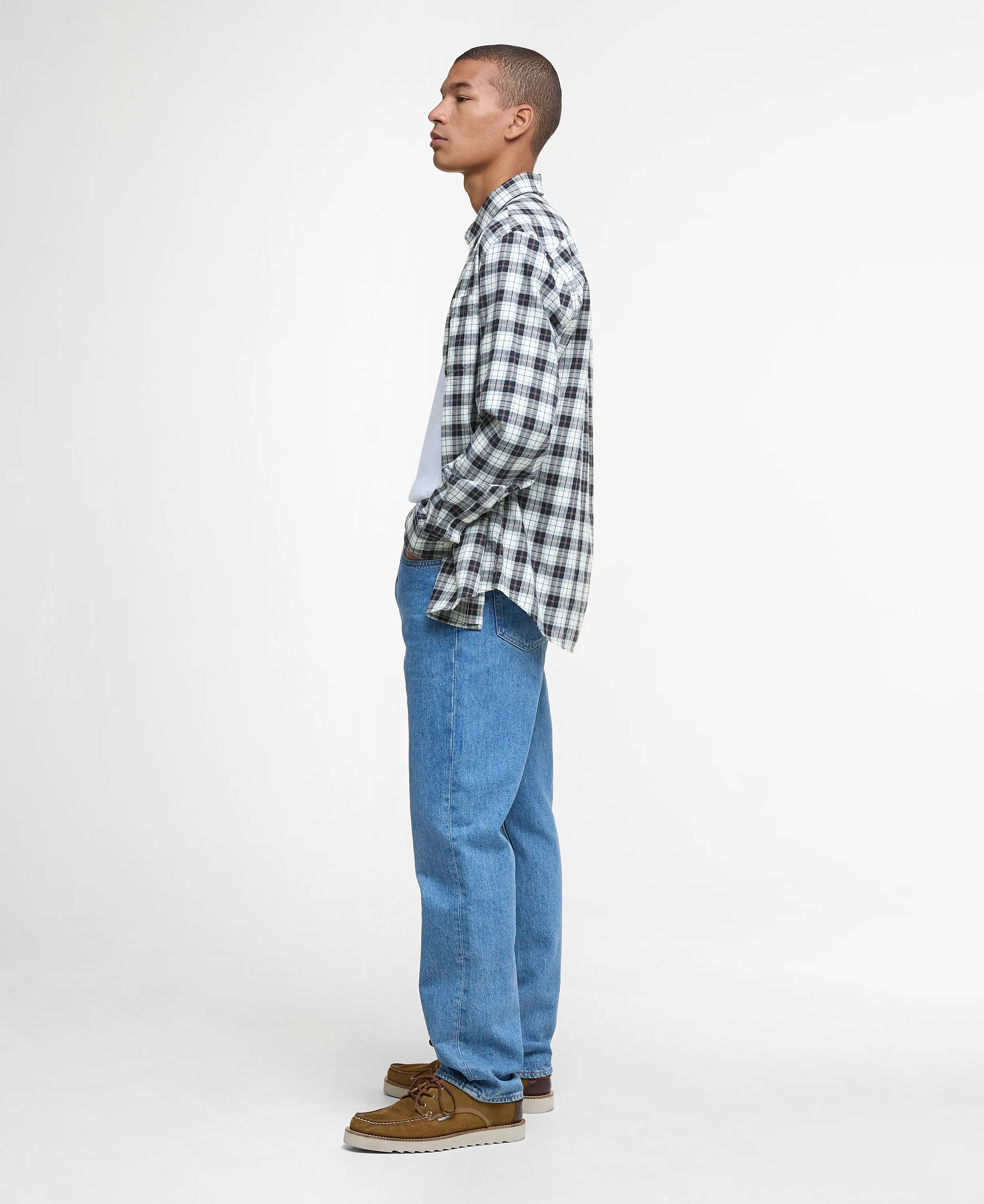 Lanark Tartan Tailored Shirt - Image 3
