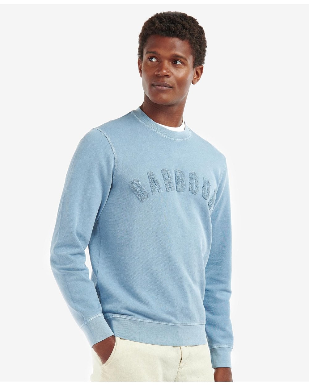 Large Logo Crew Neck Sweater - Image 8