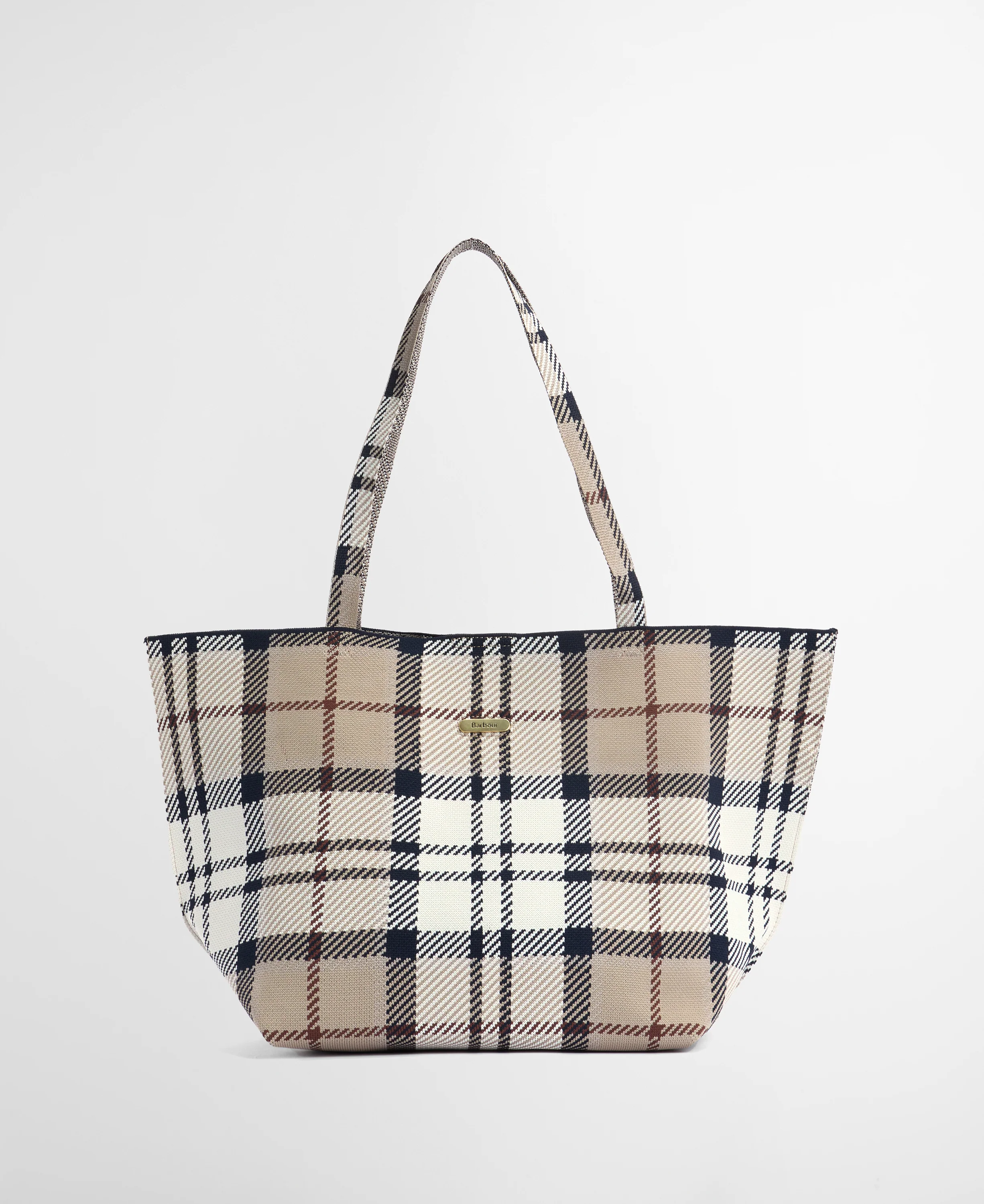 Layla Tartan Large Tote Bag - Rosewood Tartan - Image 12