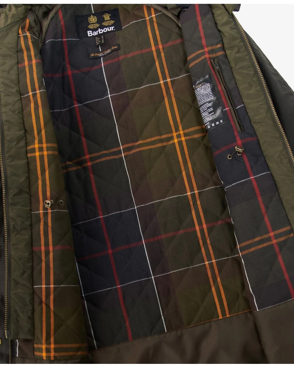 Long Cannich Wax Jacket - Image 14