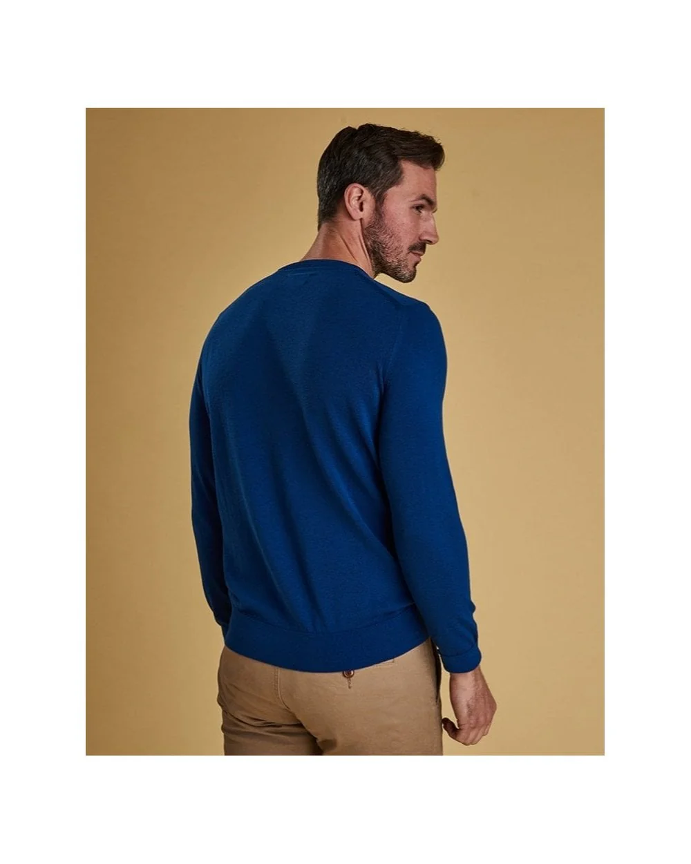 Mens Light Cotton Crew - Image 15