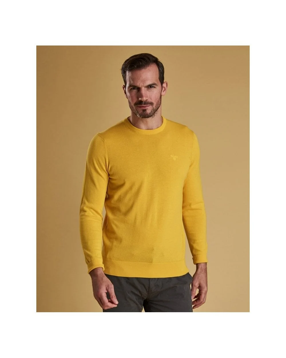 Mens Light Cotton Crew - Image 2