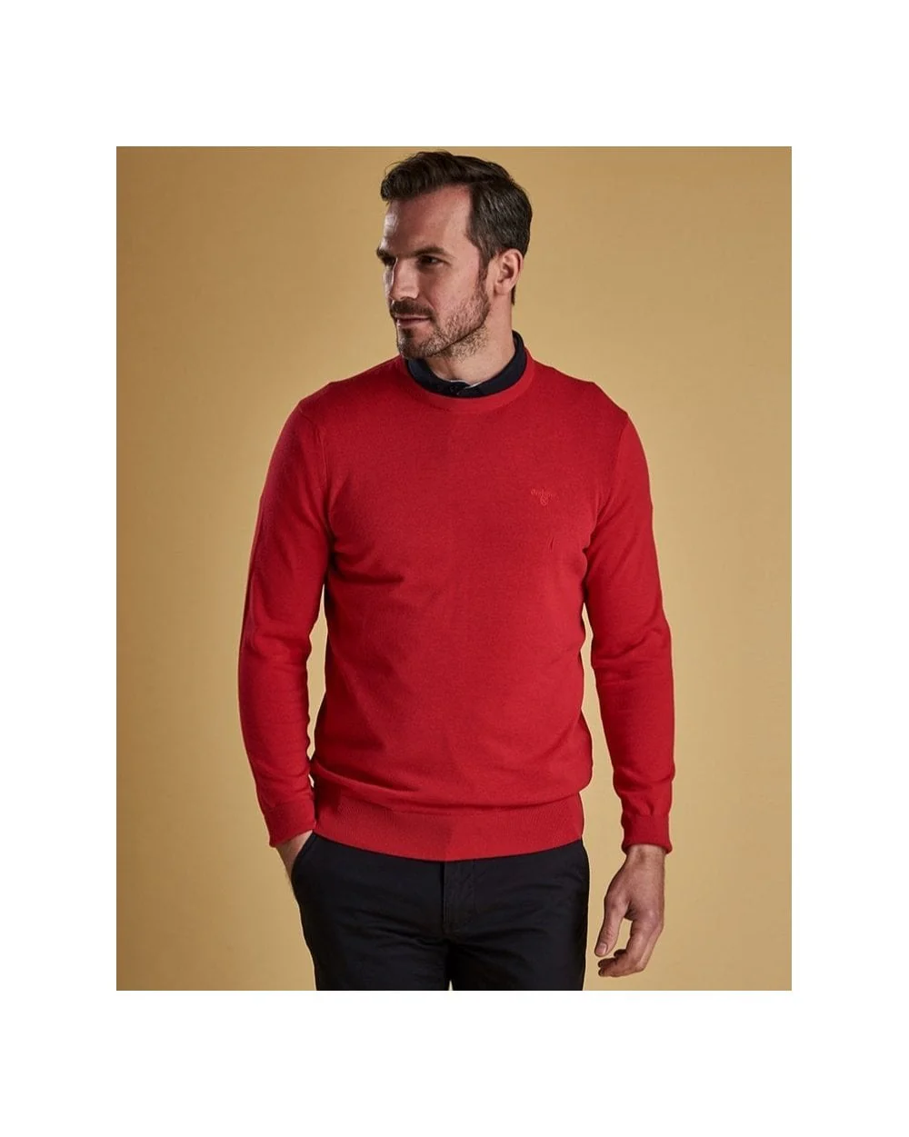 Mens Light Cotton Crew - Image 5