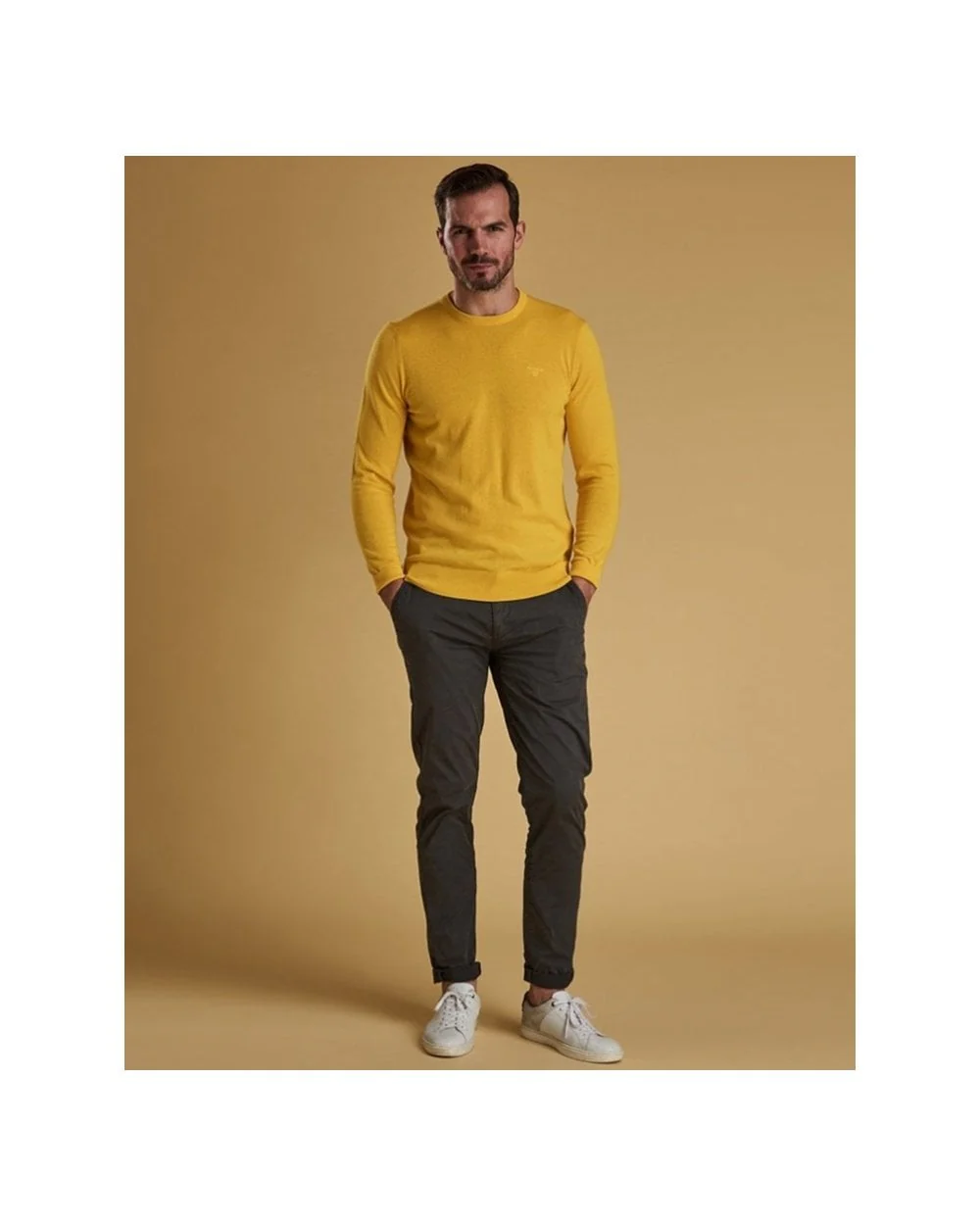Mens Light Cotton Crew - Image 7