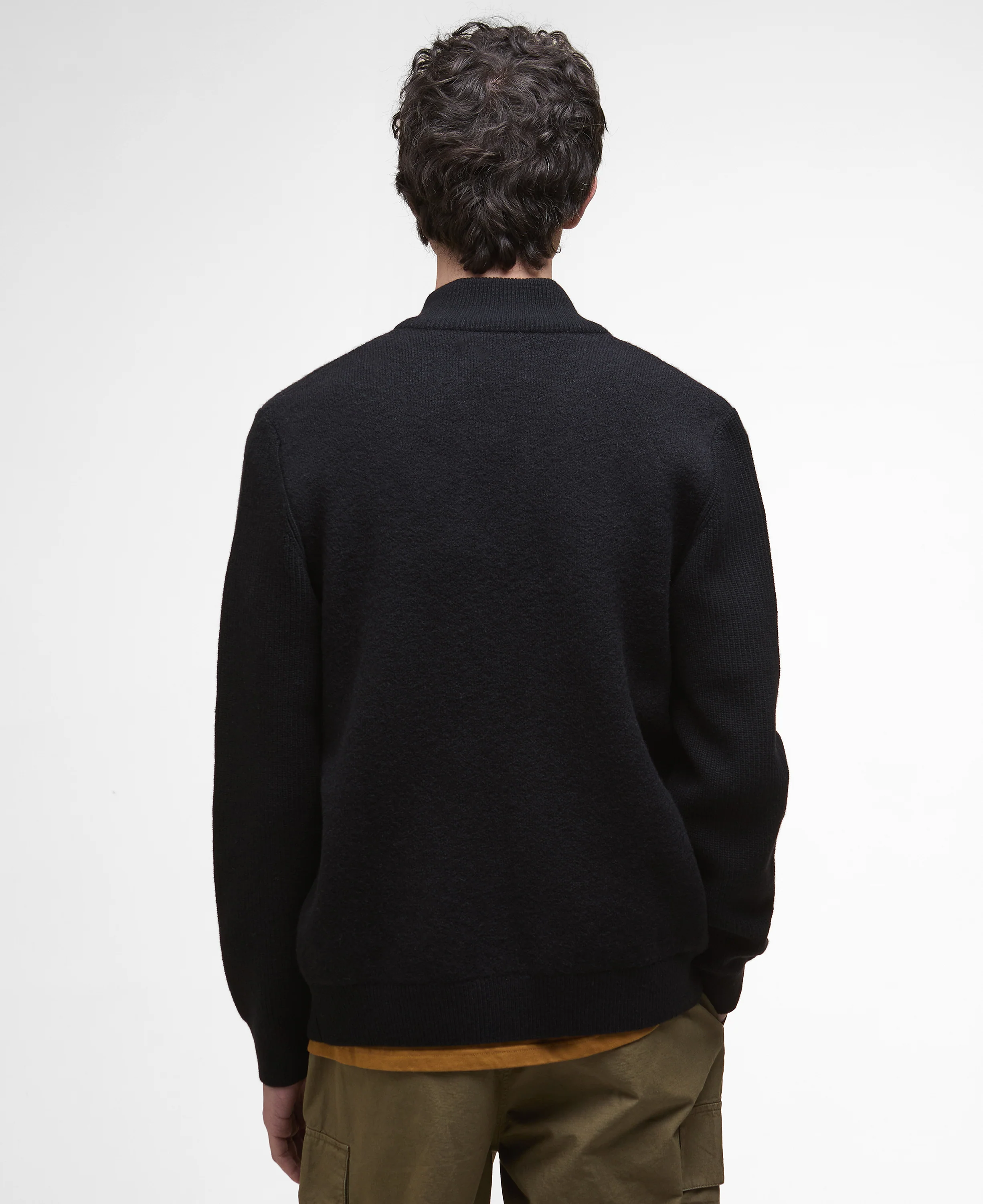 Milburn Zip Through Knitted Jumper - Image 3