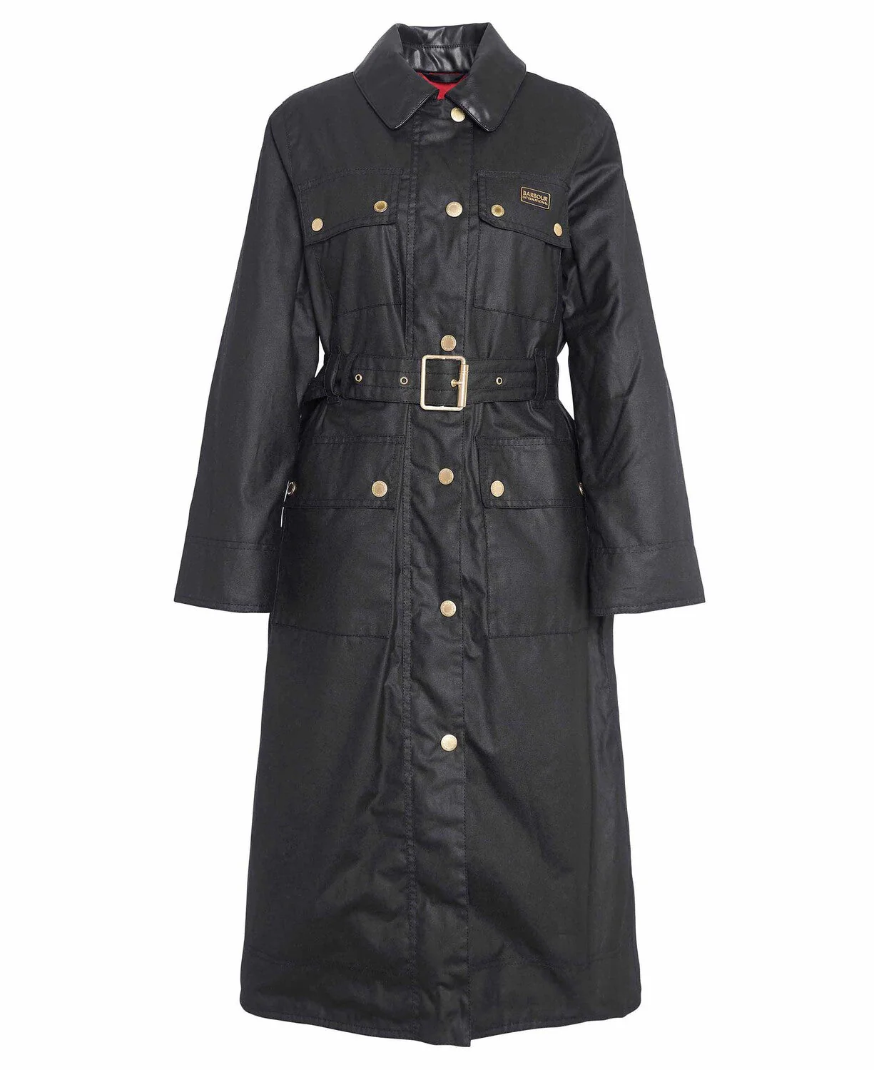 Milla Waxed Trench Coat - Image 2