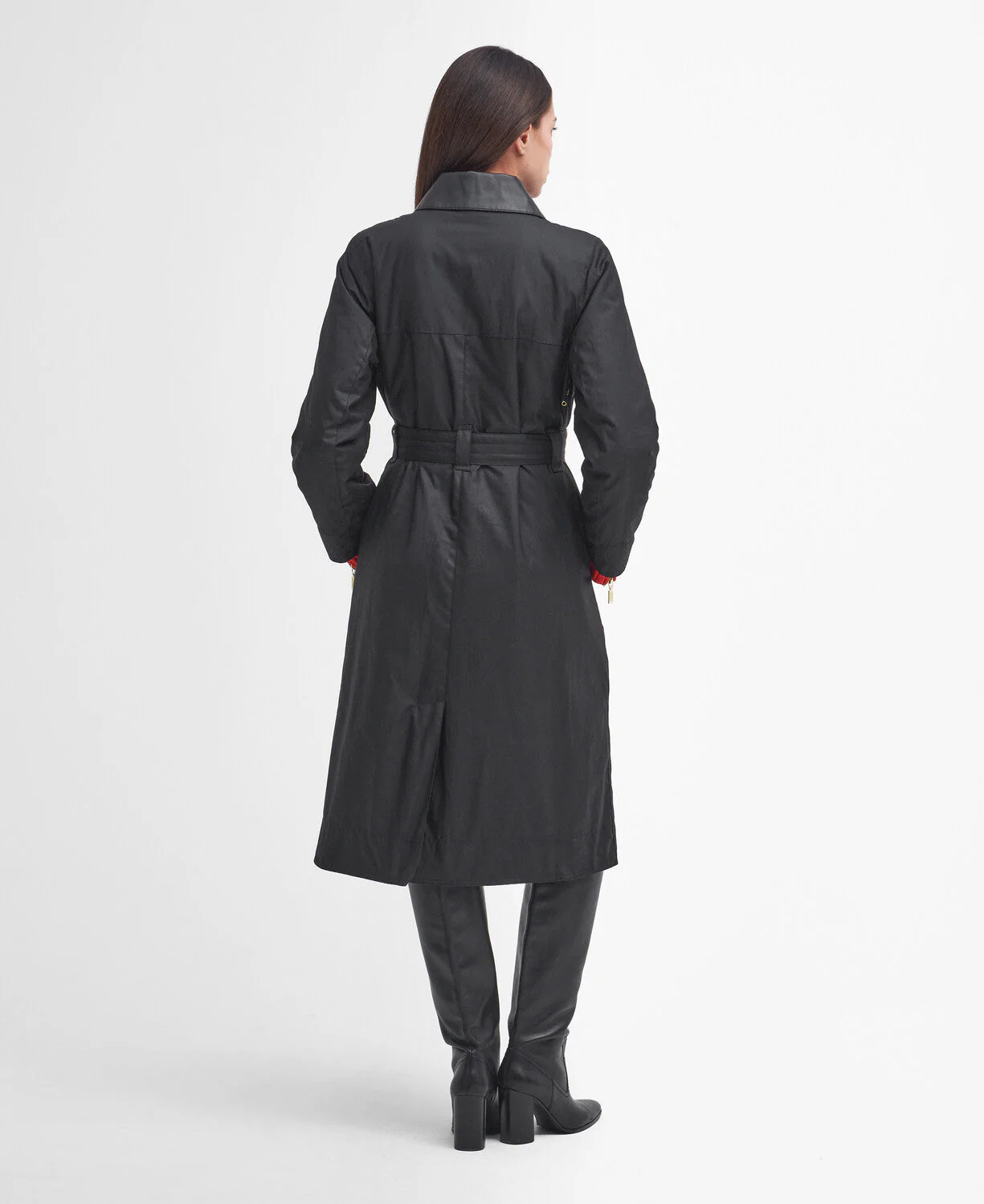 Milla Waxed Trench Coat - Image 4