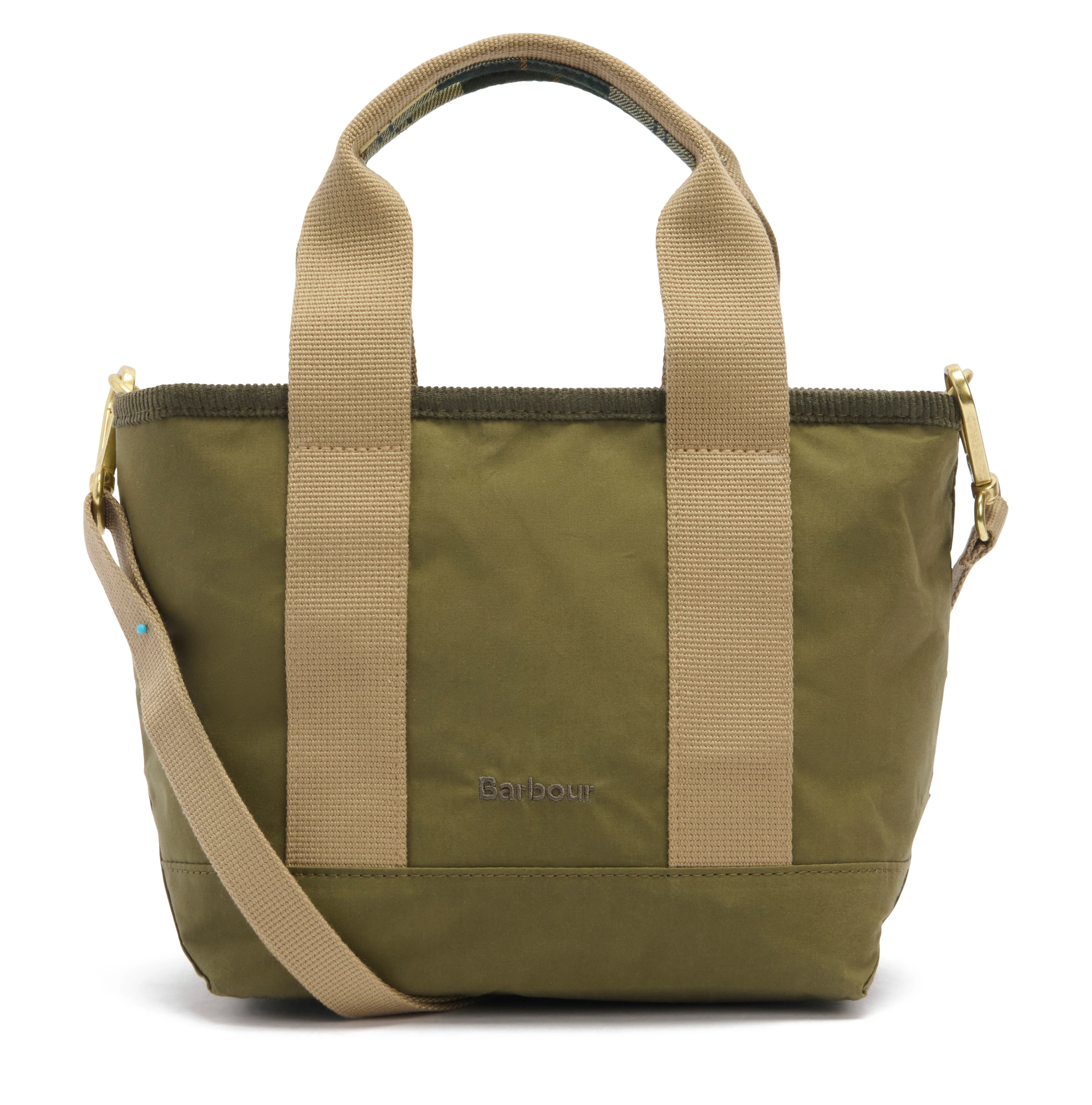 Mini Mya Tote Bag - Dusky Green - Image 13