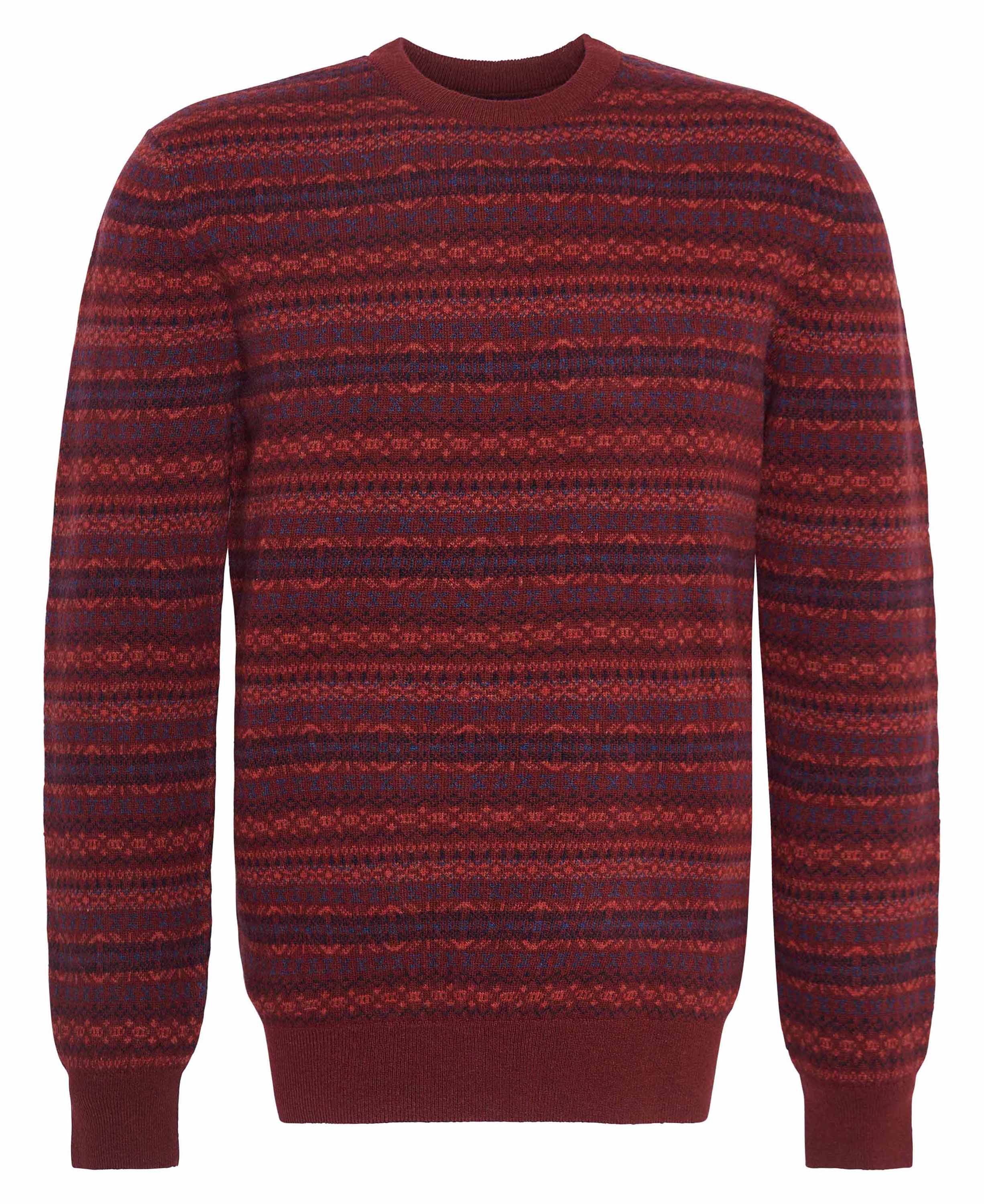 Orkney Fairisle Crew Neck Jumper - Image 8