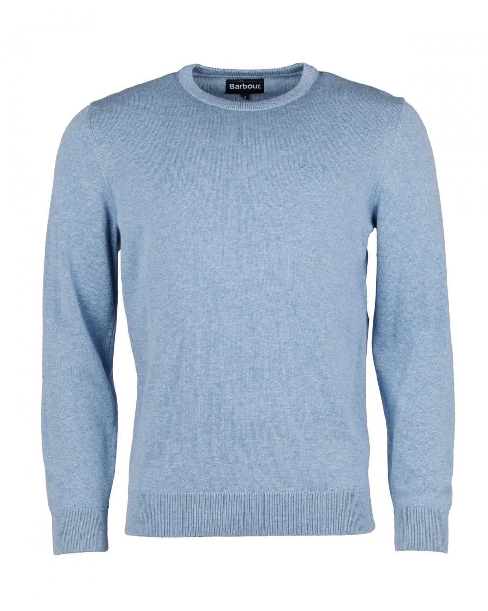 Pima Cotton Crew Neck Jumper - Image 17