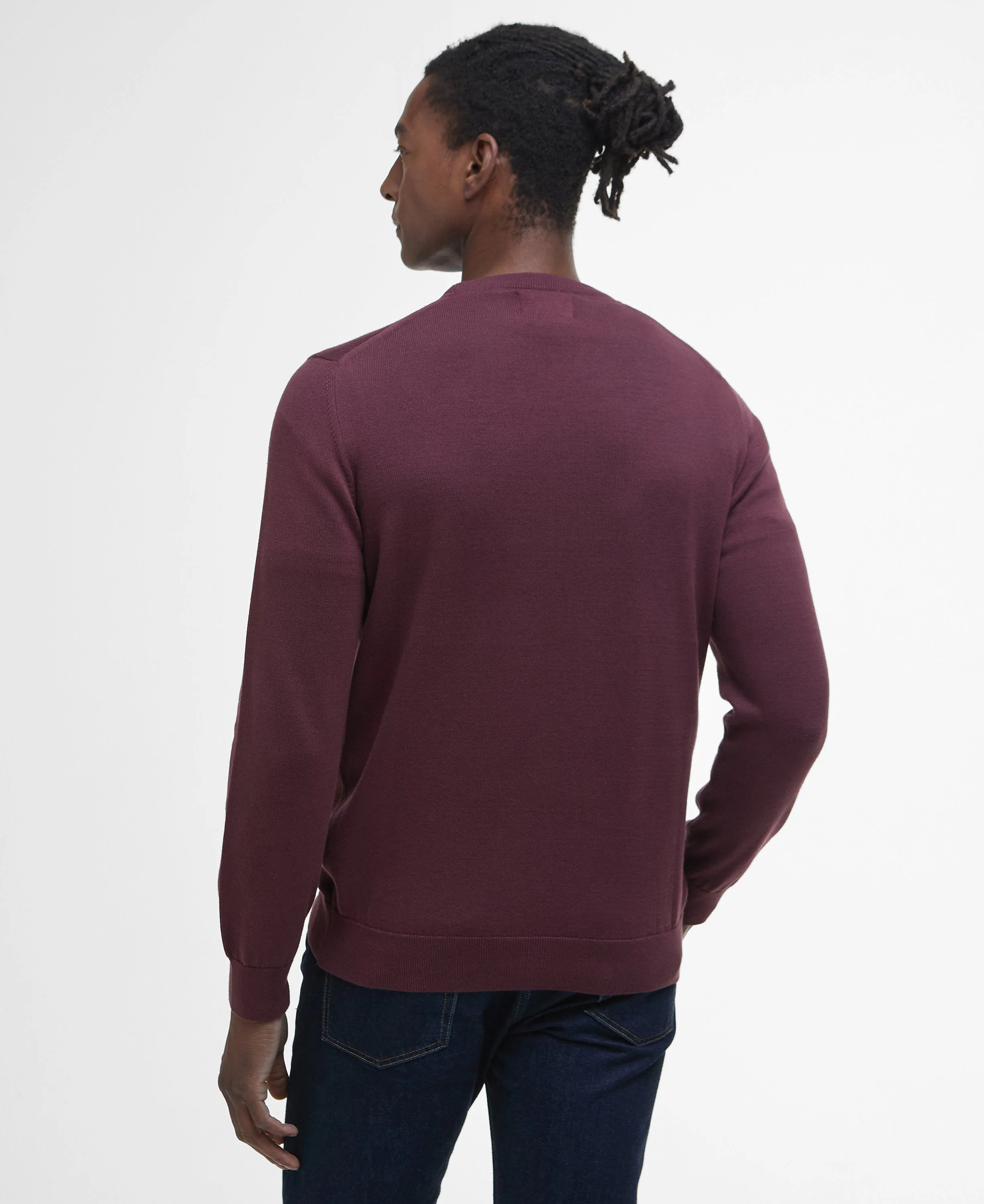 Pima Cotton Crew Neck Jumper - Image 50
