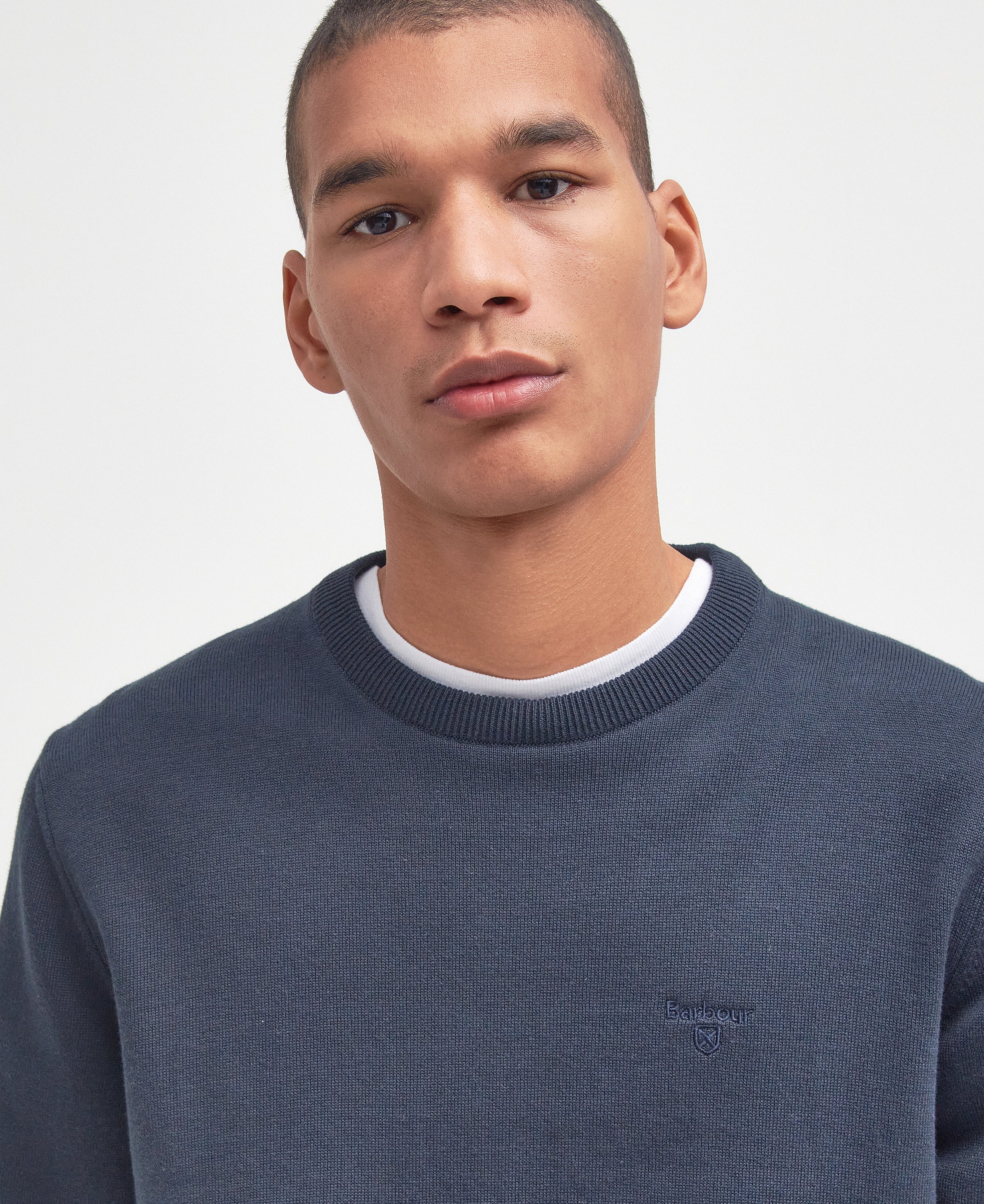 Pima Cotton Crew Neck Jumper - Image 51