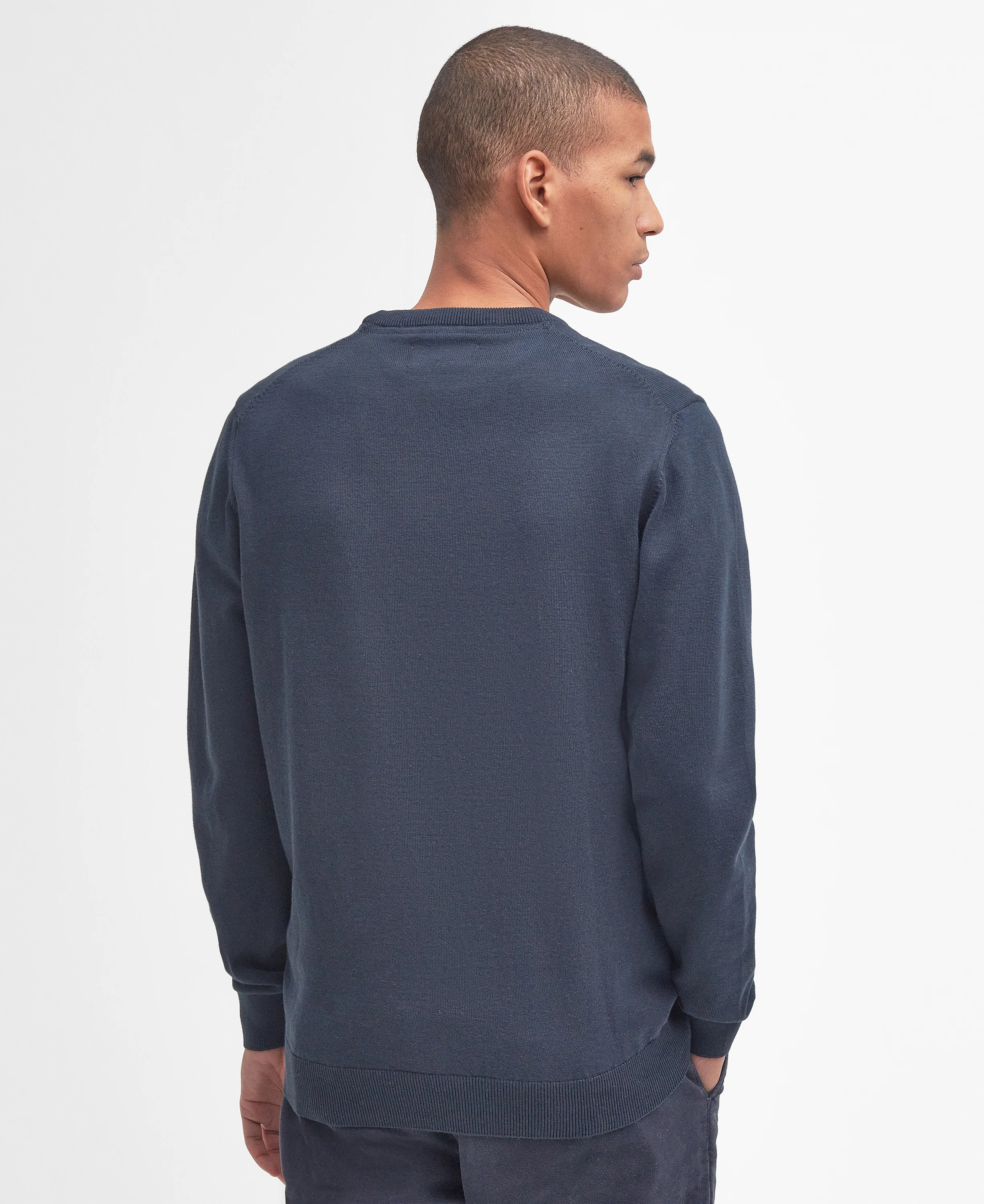 Pima Cotton Crew Neck Jumper - Image 52
