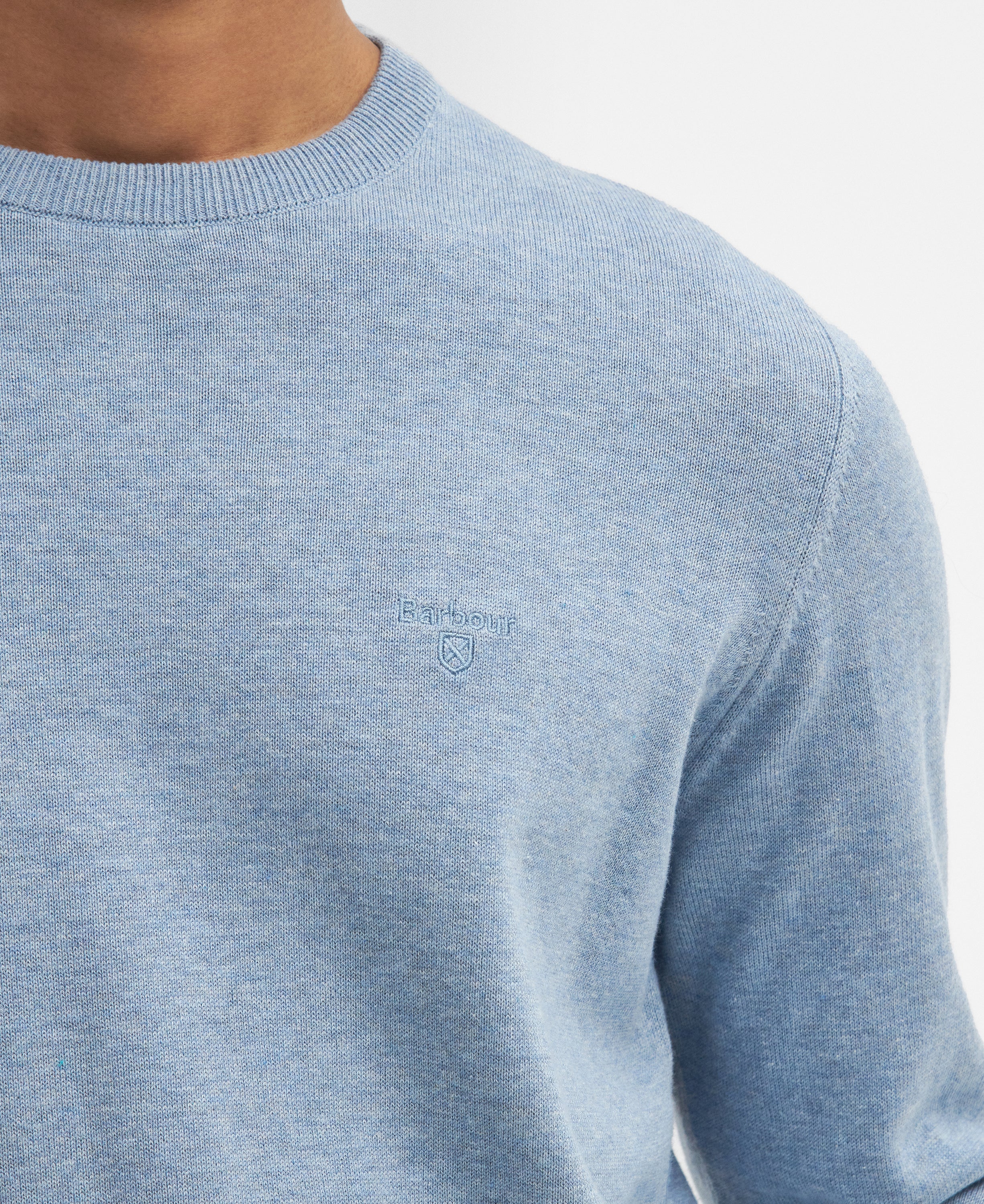Pima Cotton Crew Neck Jumper - Image 68