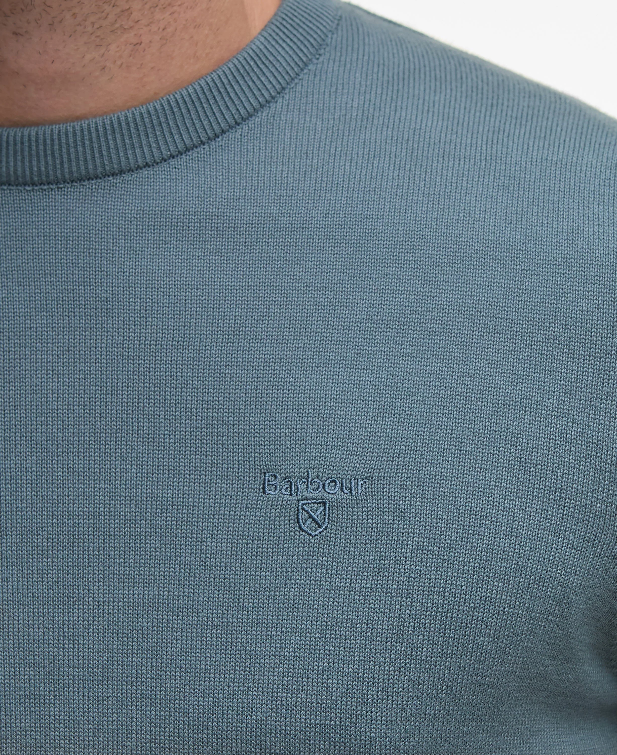 Pima Cotton Crew Neck Jumper - Image 79