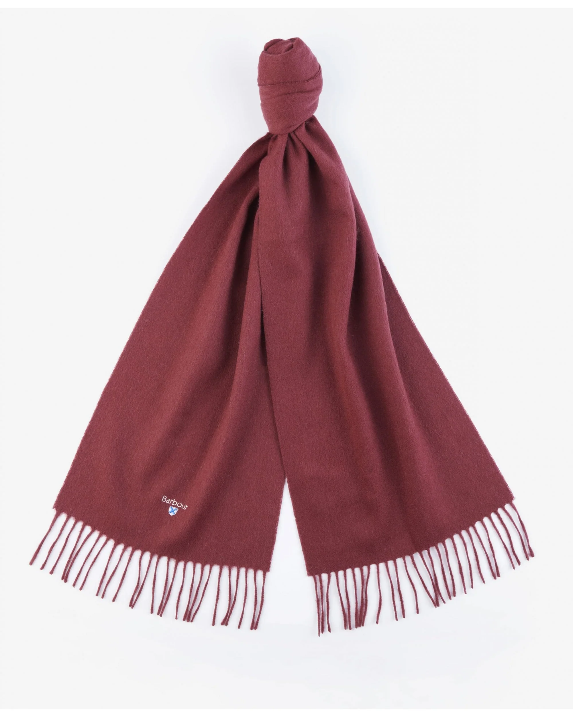Plain Lambswool Scarf - Image 4