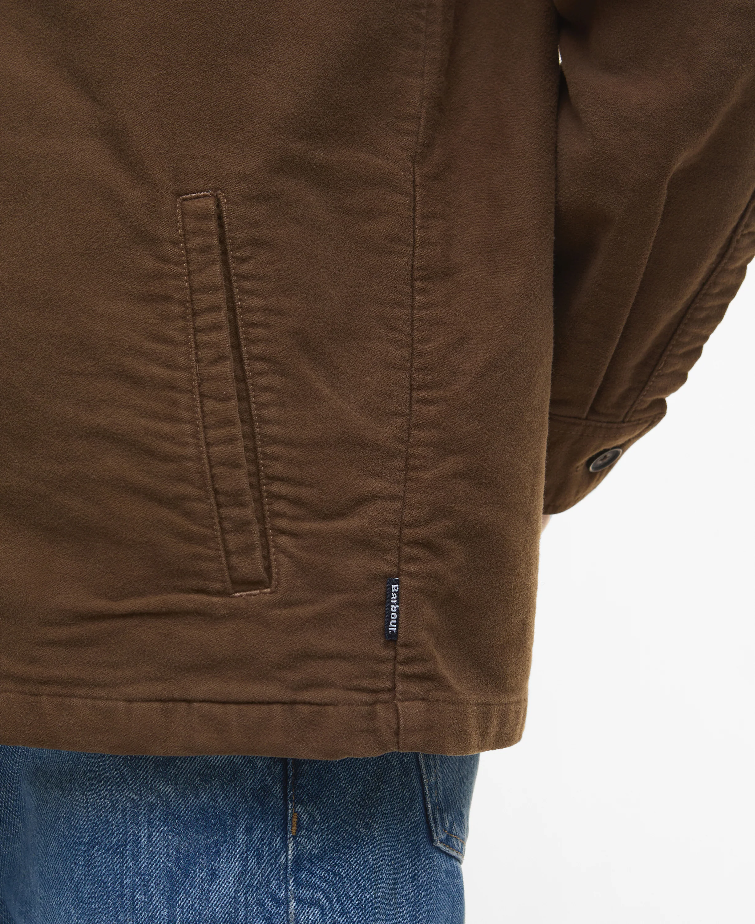 Regular Moleskin Overshirt - Image 5